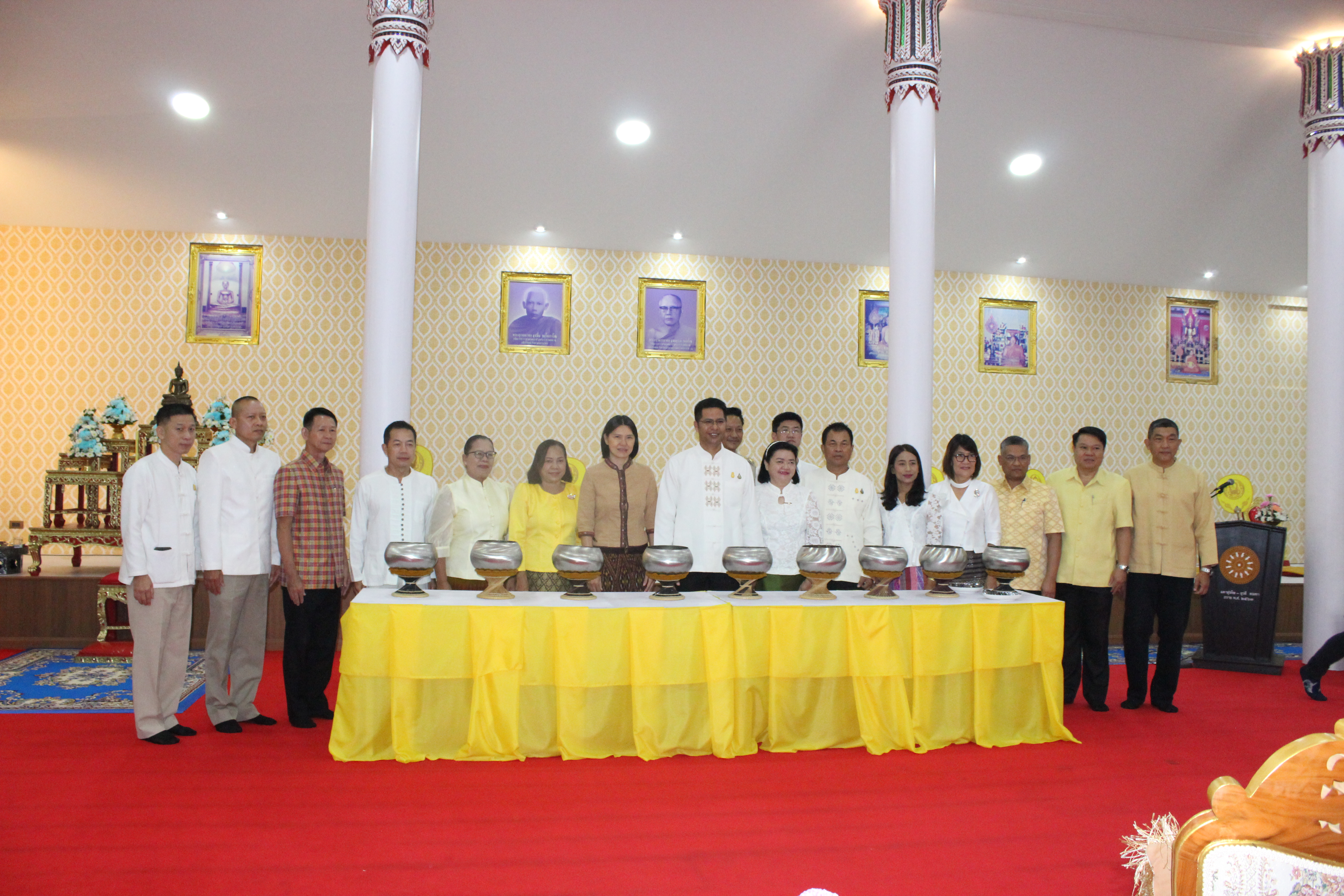 …พช.นครนายก ร่วมกิจกรรม ผู้ว่าฯ พาแต่งกายผ้าไทย หิ้วปิ่นโตเข้าวัด ศรัทธาอิ่มบุญ เกื้อหนุนพระพุทธศาสนา รักษาสิ่งแวดล้อม จังหวัดนครนายก ประจำปีงบประมาณ พ.ศ.2567