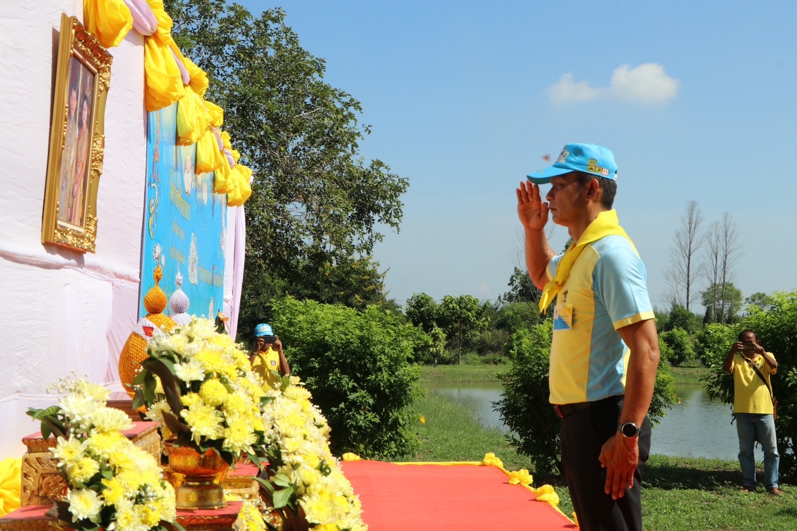 …พช.นครนายก ร่วมพิธีเปิดกิจกรรมจิตอาสา เนื่องในโอกาสวันคล้ายวันพระบรมราชสมภพ พระบาทสมเด็จพระบรมชนกาธิเบศร มหาภูมิพลอดุลยเดชมหาราช บรมนาถบพิตร (วันชาติไทย วันพ่อแห่งชาติ วันดินโลก) 5 ธันวาคม 2566