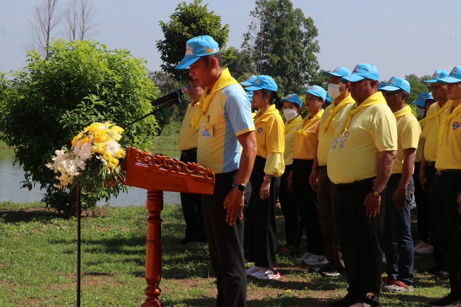 …พช.นครนายก ร่วมพิธีเปิดกิจกรรมจิตอาสา เนื่องในโอกาสวันคล้ายวันพระบรมราชสมภพ พระบาทสมเด็จพระบรมชนกาธิเบศร มหาภูมิพลอดุลยเดชมหาราช บรมนาถบพิตร (วันชาติไทย วันพ่อแห่งชาติ วันดินโลก) 5 ธันวาคม 2566