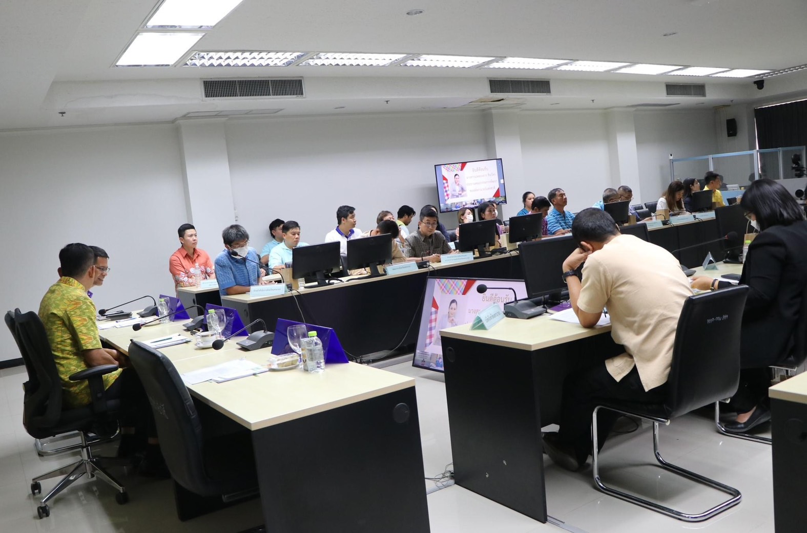 …พช.นครนายก ร่วมประชุมพิจารณาแผนงาน Mahasongkran World Festival ผ่านระบบวีดิทัศน์ทางไกล (VCS)