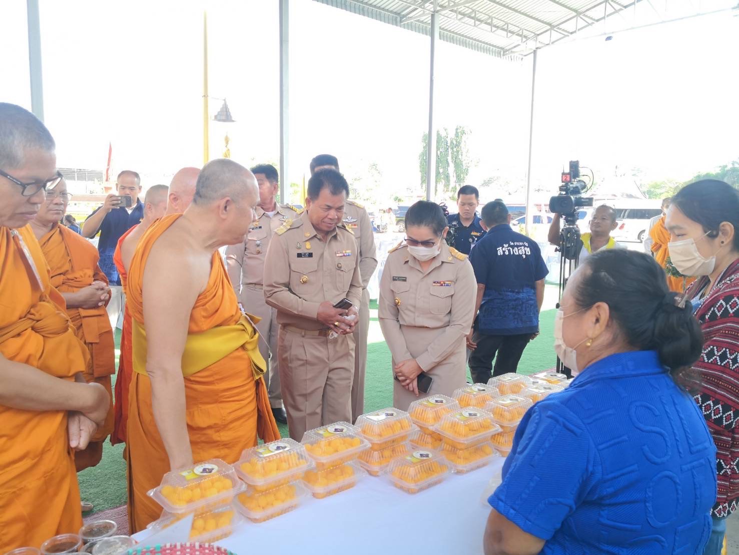 …พช.นครนายก ร่วมติดตามตรวจเยี่ยมและประเมินผลโครงการวัด ประชา รัฐ สร้างสุข ประจำหนตะวันออก ประจำปี พ.ศ.2566