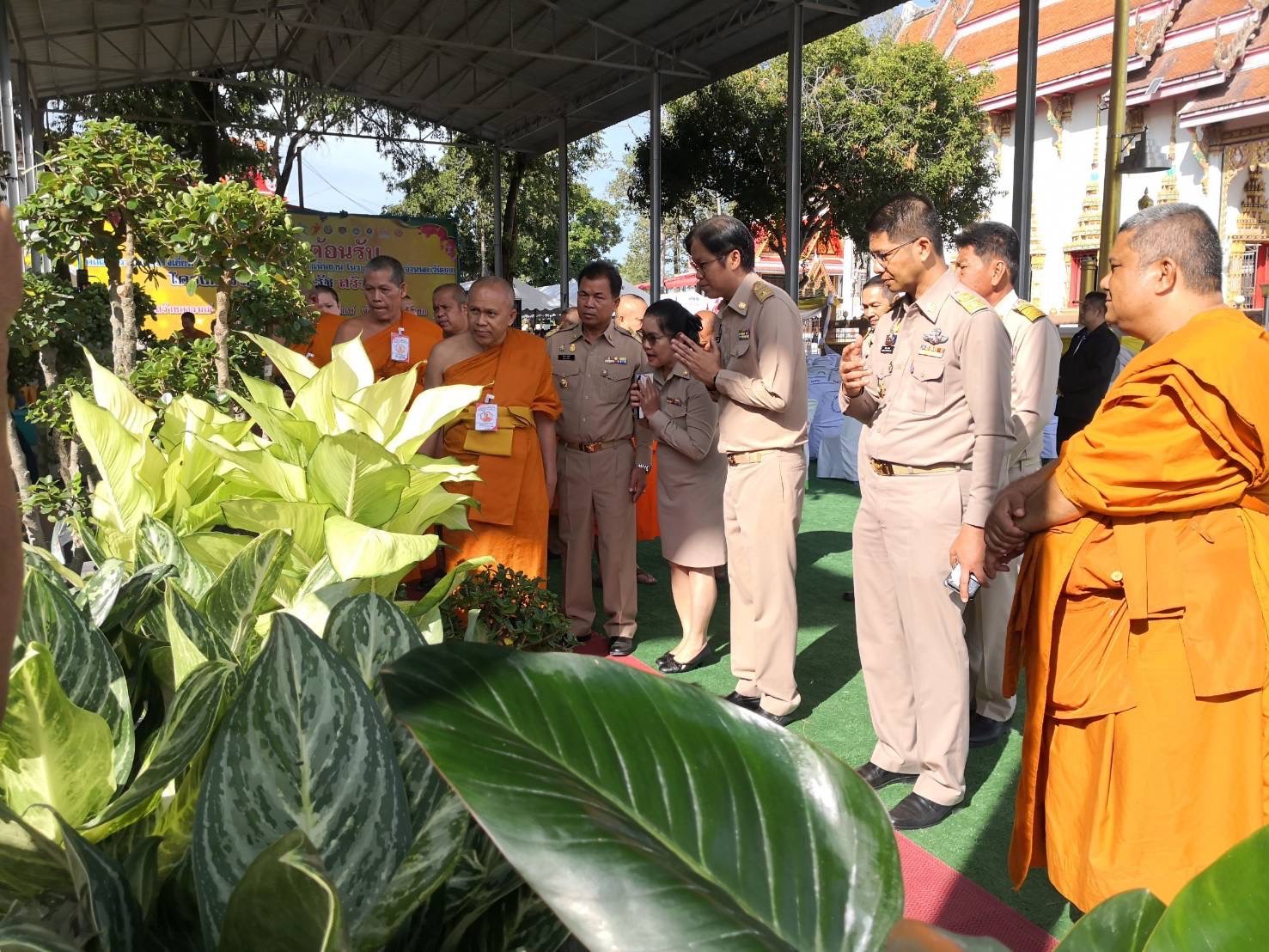 …พช.นครนายก ร่วมติดตามตรวจเยี่ยมและประเมินผลโครงการวัด ประชา รัฐ สร้างสุข ประจำหนตะวันออก ประจำปี พ.ศ.2566