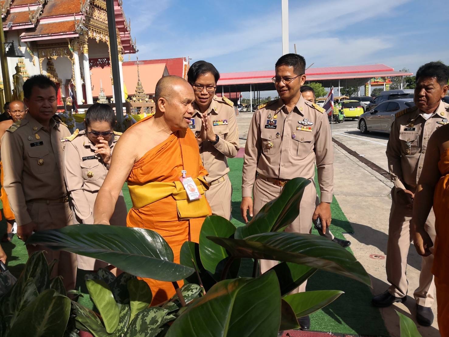 …พช.นครนายก ร่วมติดตามตรวจเยี่ยมและประเมินผลโครงการวัด ประชา รัฐ สร้างสุข ประจำหนตะวันออก ประจำปี พ.ศ.2566