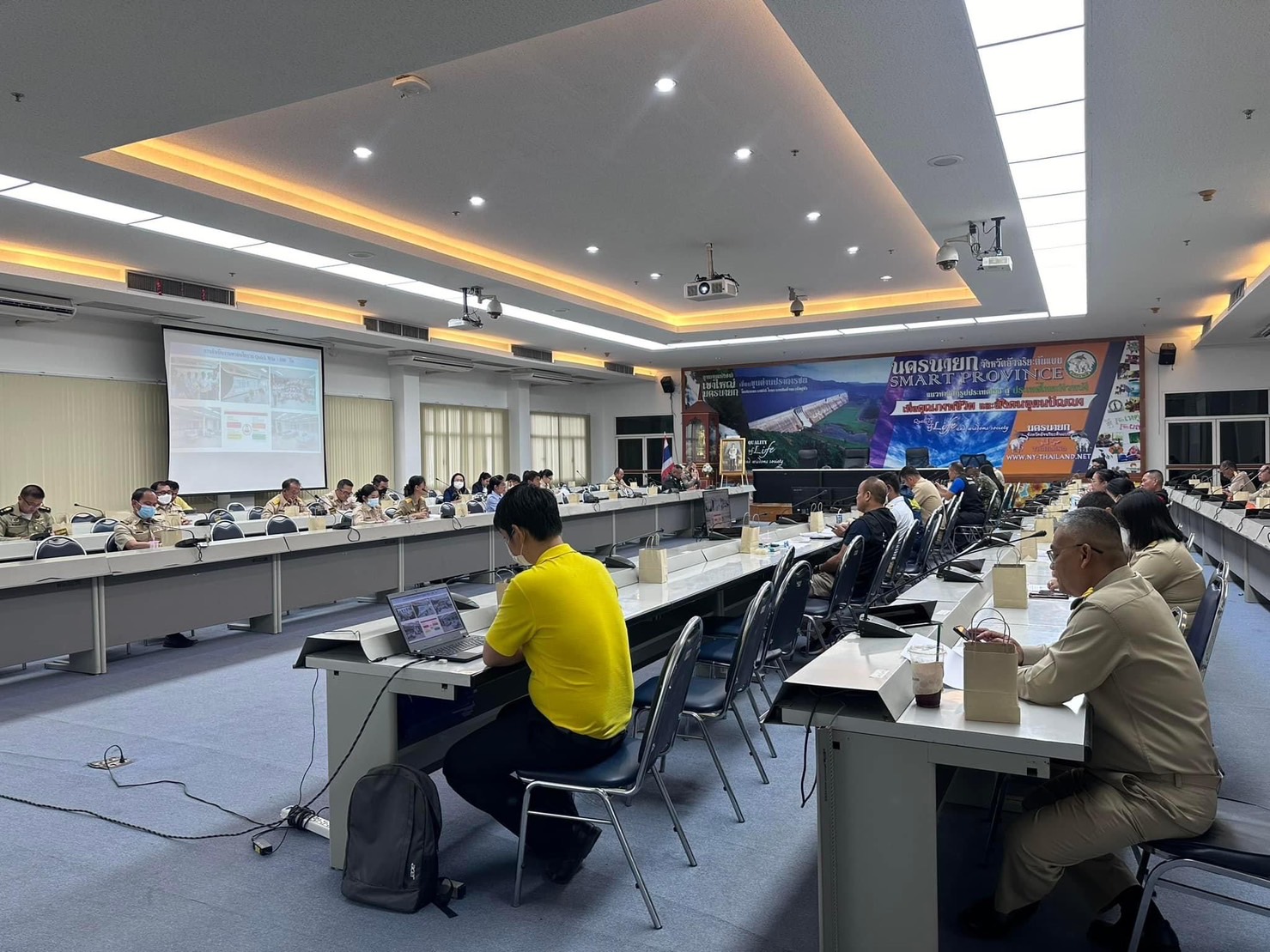 …พช.นครนายก ร่วมประชุมคณะกรรมการศูนย์อำนวยการป้องกันและปราบปรามยาเสพติดจังหวัดนครนายก (ศอ.ปส.จ.นย.)