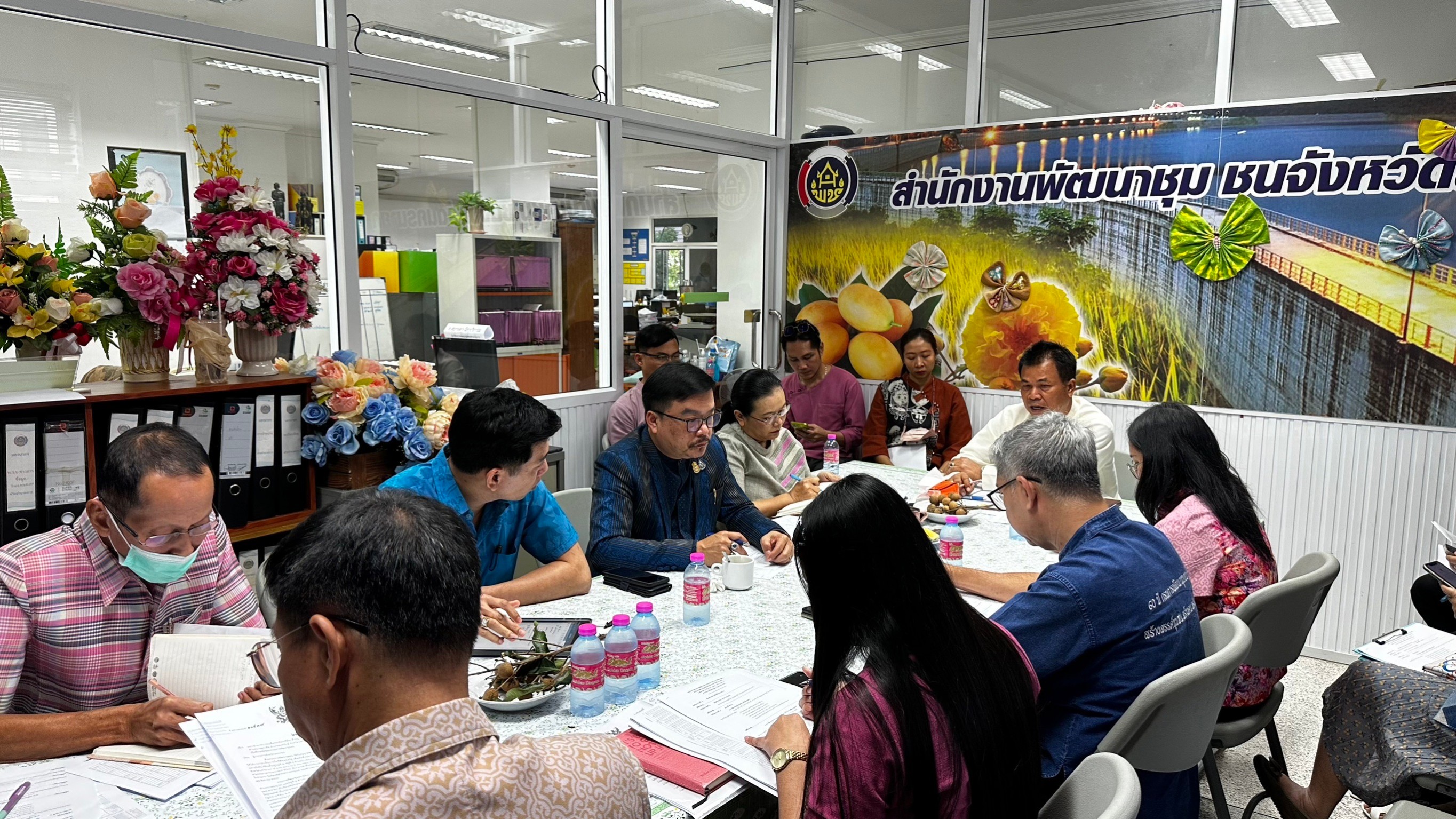 …พช.นครนายก ประชุมผู้อำนวยการกลุ่มงาน นักวิชาการพัฒนาชุมชน สพจ.นย.ครั้งที่ 9/2566