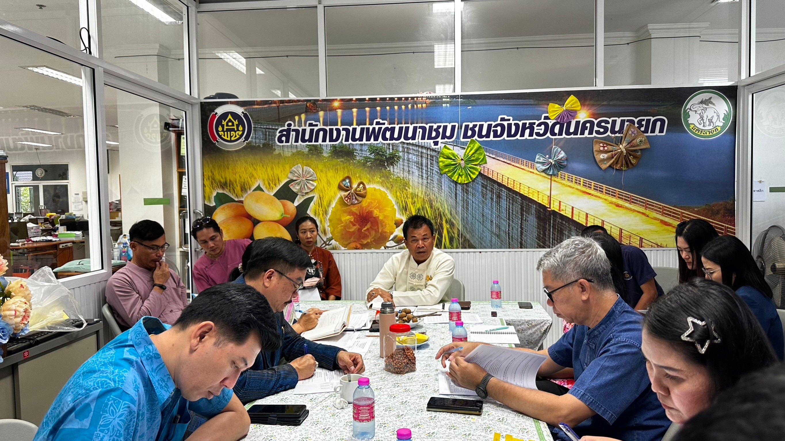 …พช.นครนายก ประชุมผู้อำนวยการกลุ่มงาน นักวิชาการพัฒนาชุมชน สพจ.นย.ครั้งที่ 9/2566