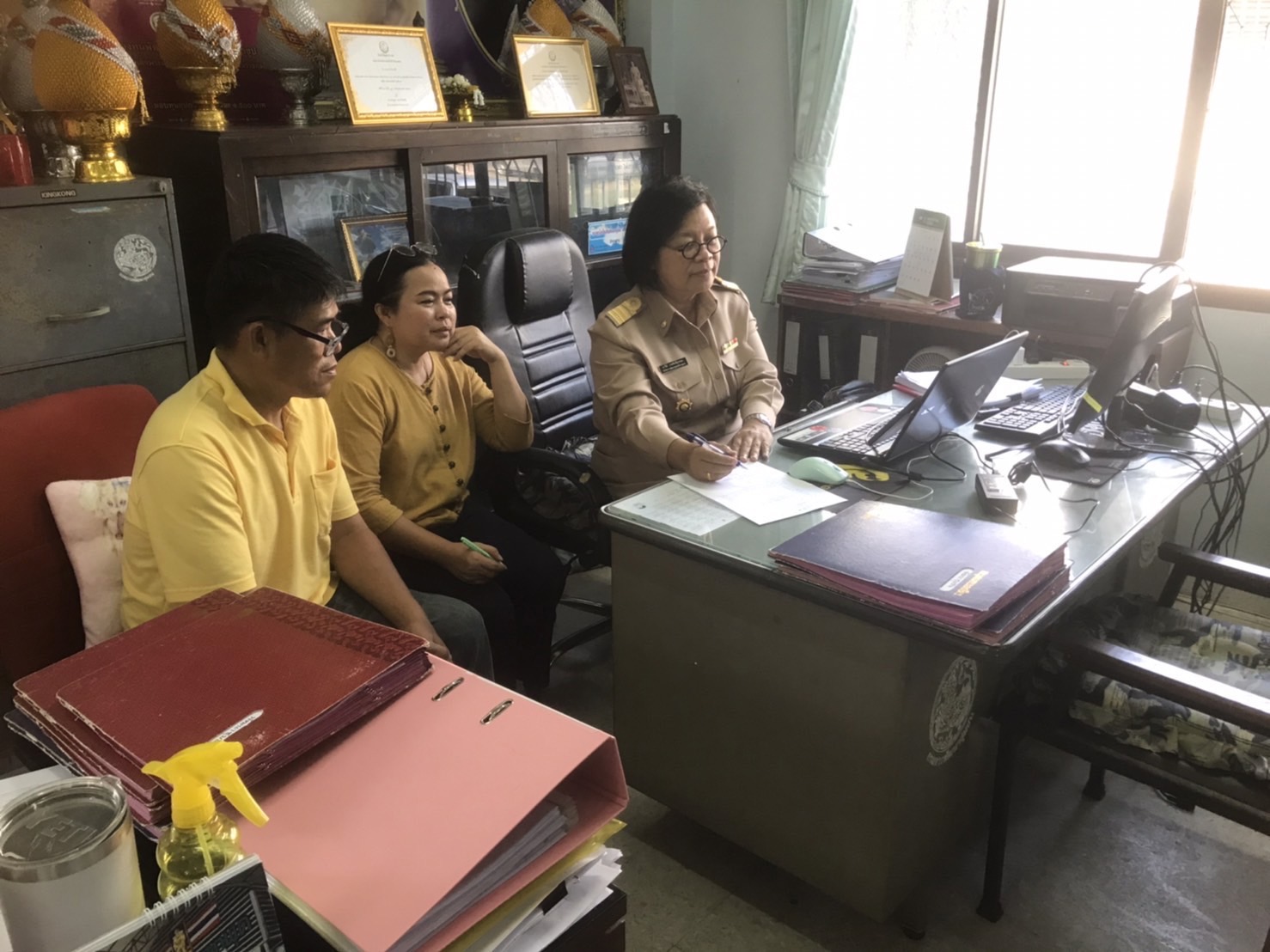 …พช.นครนายก ร่วมประชุมชี้แจงแนวทางการดำเนินงานภารกิจสำคัญที่อธิบดีกรมการพัฒนาชุมชน เน้นย้ำ ไตรมาส 1 (การขจัดความยากจนฯ)