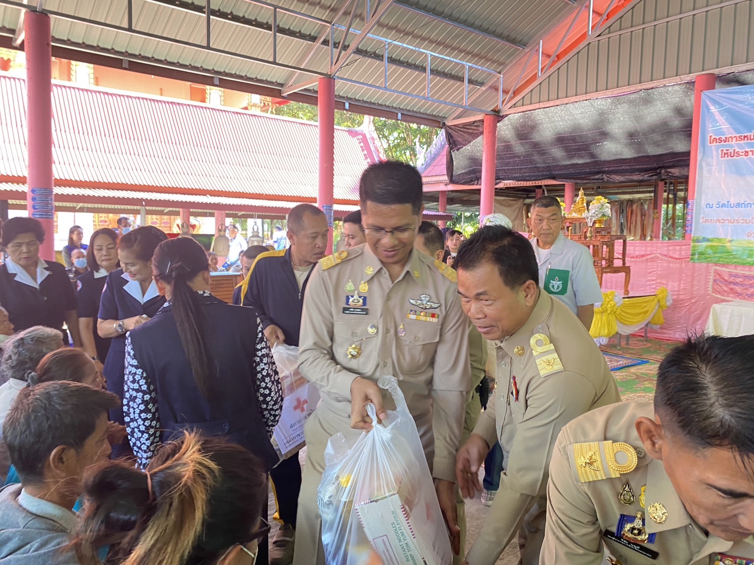 📣📣พช.นครนายกร่วมโครงการ “หน่วยบำบัดทุกข์ บำรุงสุข สร้างรอยยิ้มและความปรองดองสมานฉันท์ให้ประชาชน จังหวัดนครนายก”