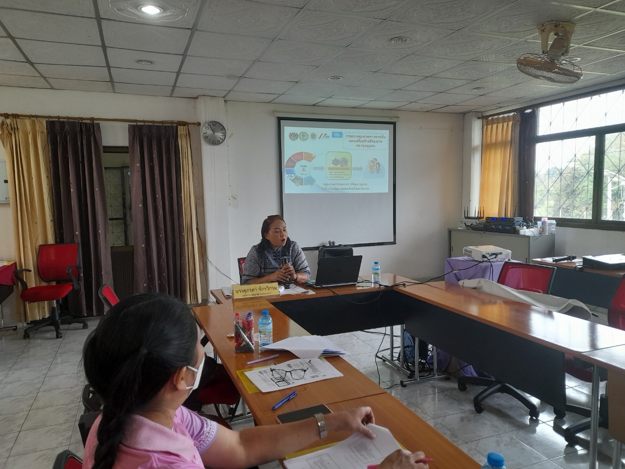 …พช นครนายกร่วมประชุมโครงการประชุมเชิงปฏิบัติการเพิ่มศักยภาพงานกองทุนชุมชนเสริมสร้างธรรมาภิบาลและการเข้าถึงแหล่งทุน