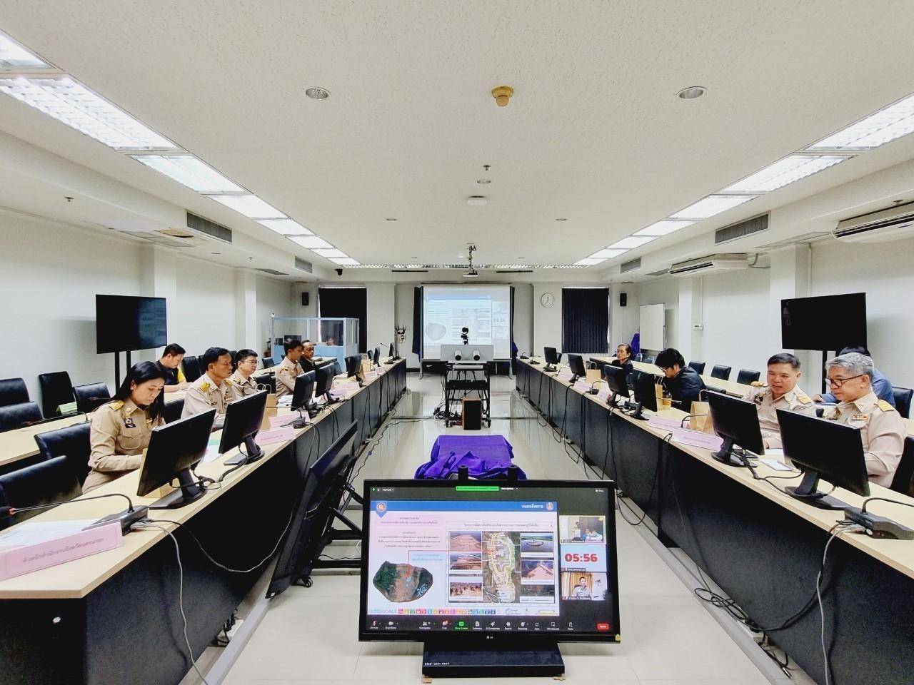 …พช.นครนายก ร่วมรับฟังการนำเสนอ “การออกแบบพื้นที่โครงการพัฒนาแหล่งน้ำ (แก้มลิง) แบบอารยเกษตรตามแนวพระราชดำริ”