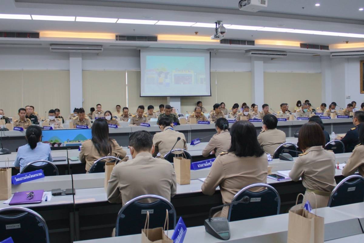 …พช.นครนายก ร่วมประชุมคณะกรมการจังหวัดและหัวหน้าส่วนราชการประจำจังหวัดนครนายก