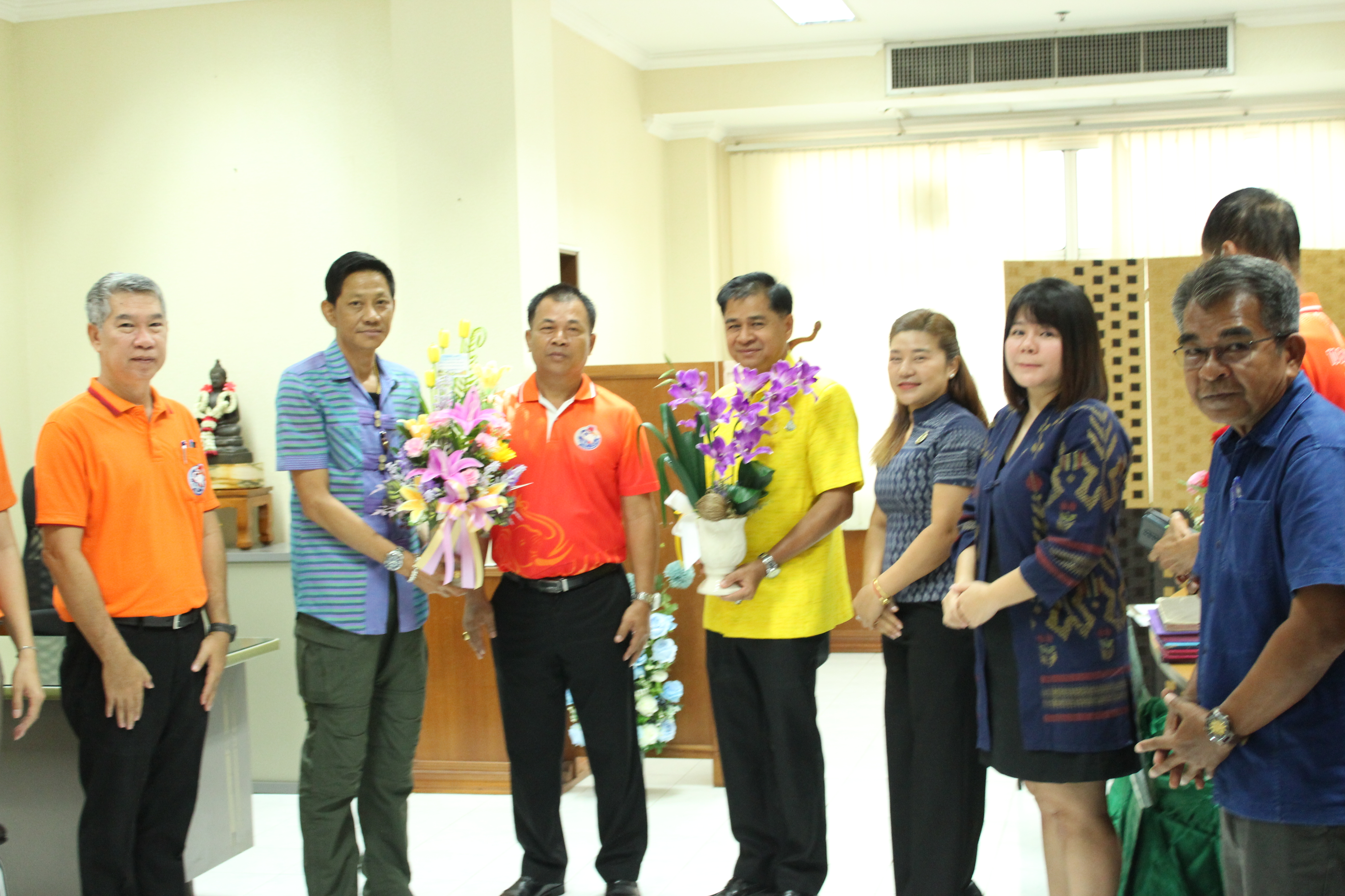 …พช.นครนายก ร่วมสวัสดีปีใหม่ รองพ่อเมืองนครนายก