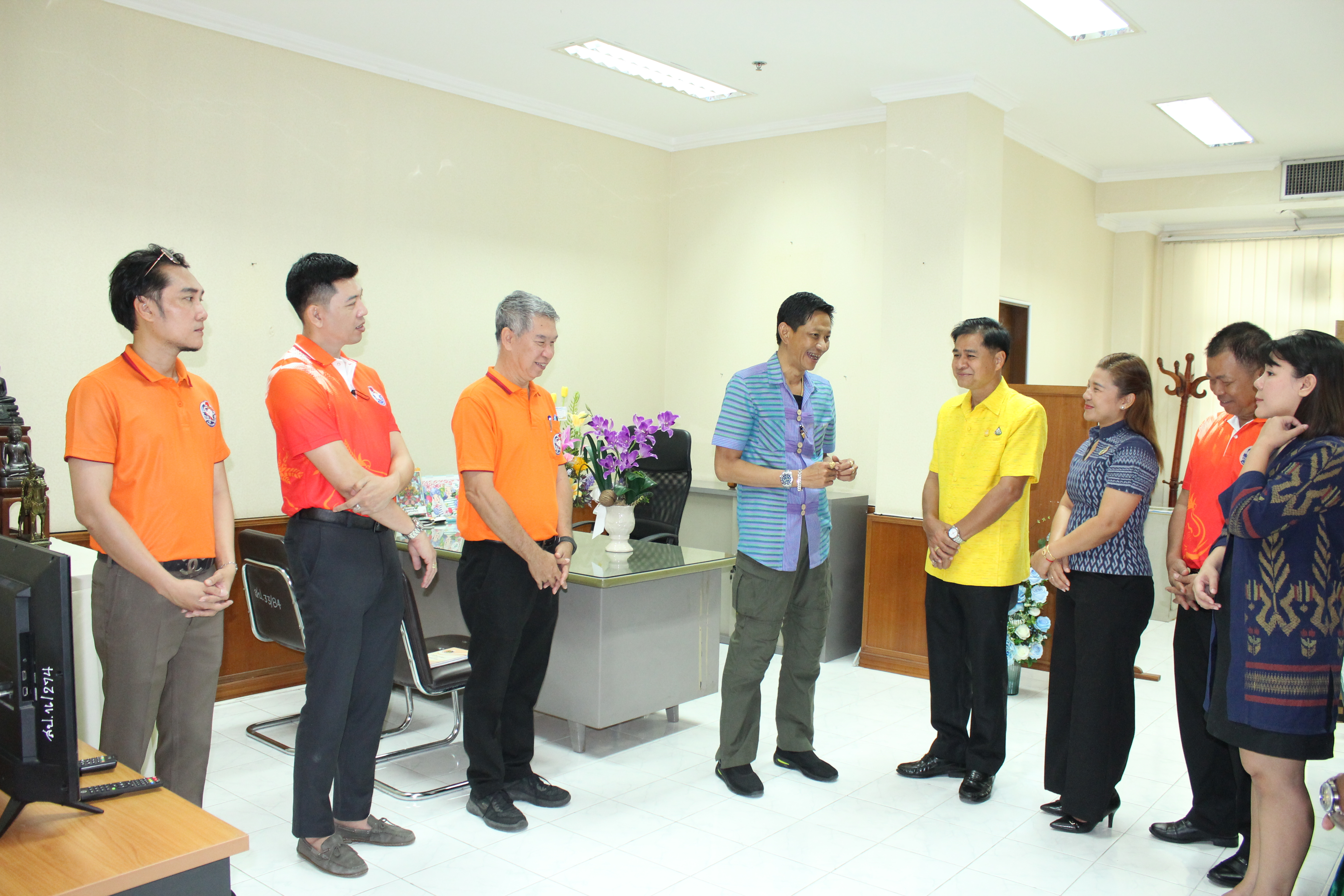 …พช.นครนายก ร่วมสวัสดีปีใหม่ รองพ่อเมืองนครนายก