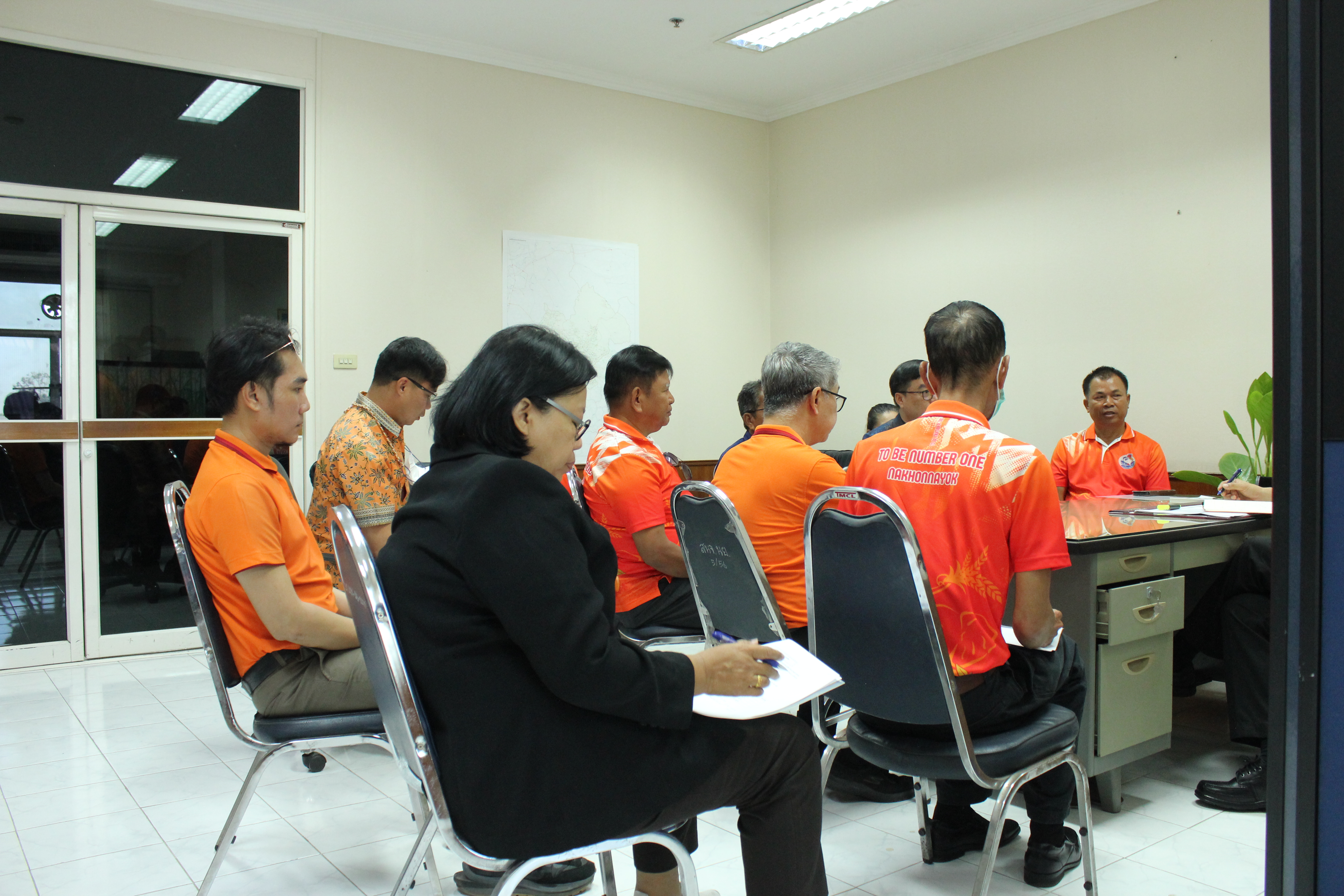 …พช.นครนายก รับนโยบายจากรองพ่อเมืองนครนายก