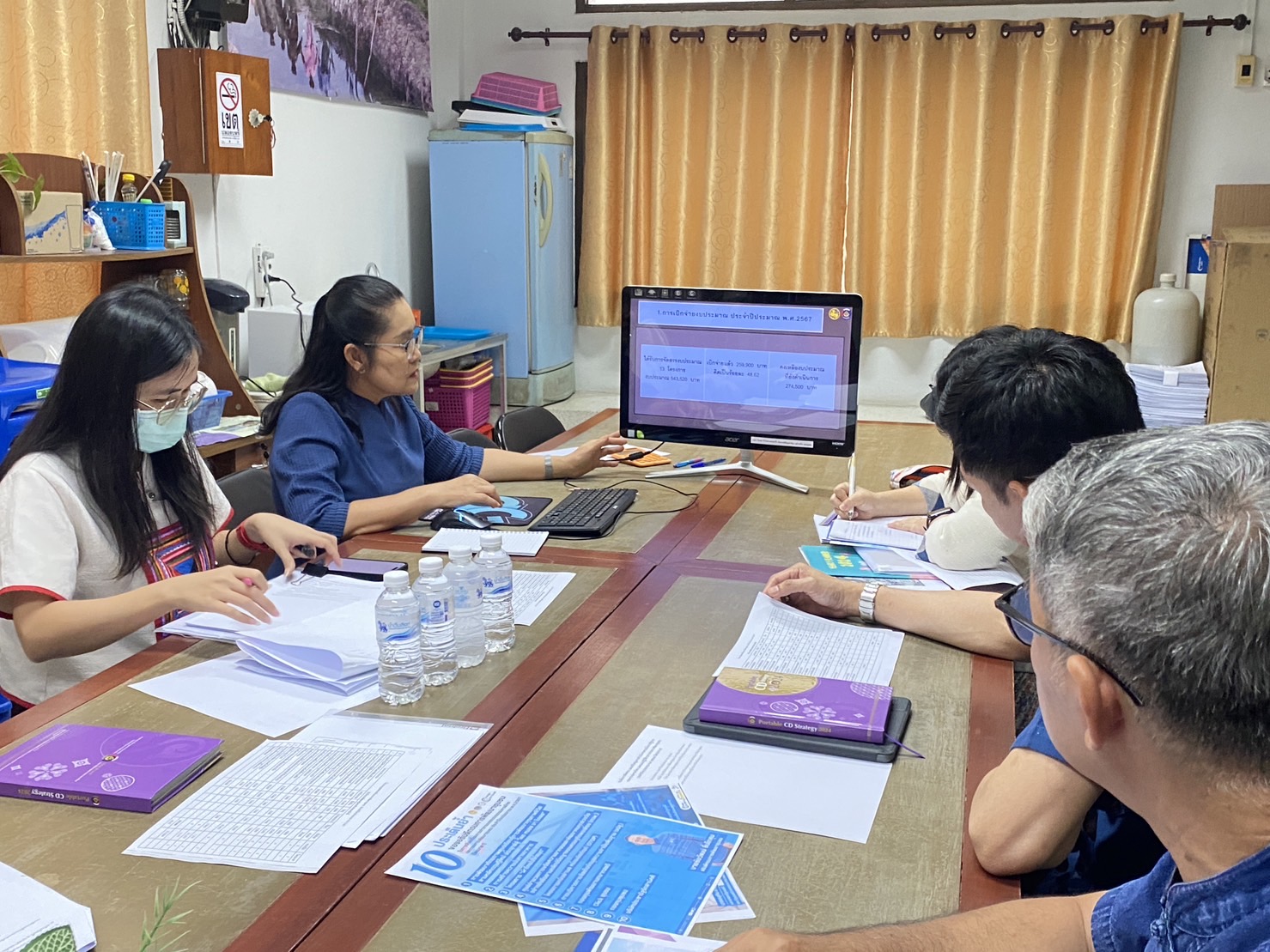 …พช. นครนายก ดำเนินการนิเทศ ติดตาม และสนับสนุน การดำเนินงานตามนโยบาย กระทรวงมหาดไทยและแผนการปฏิบัติราชการกรมการพัฒนาชุมชน ประจำปีงบประมาณ พ.ศ. 2567 ห้วงไตรมาส 1-2