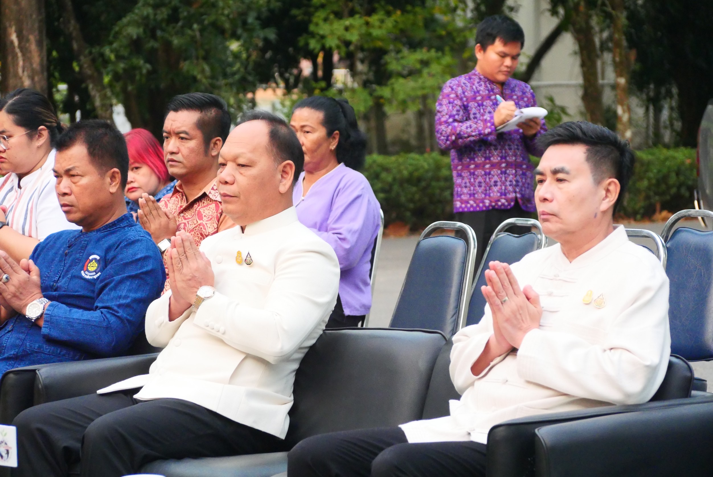 …พช.นครนายก ร่วมพิธีทำบุญอาคารอำนวยการ และหอศิลป์จังหวัดนครนายก ณ ศูนย์ศึกษาและพัฒนาชุมชนนครนายก