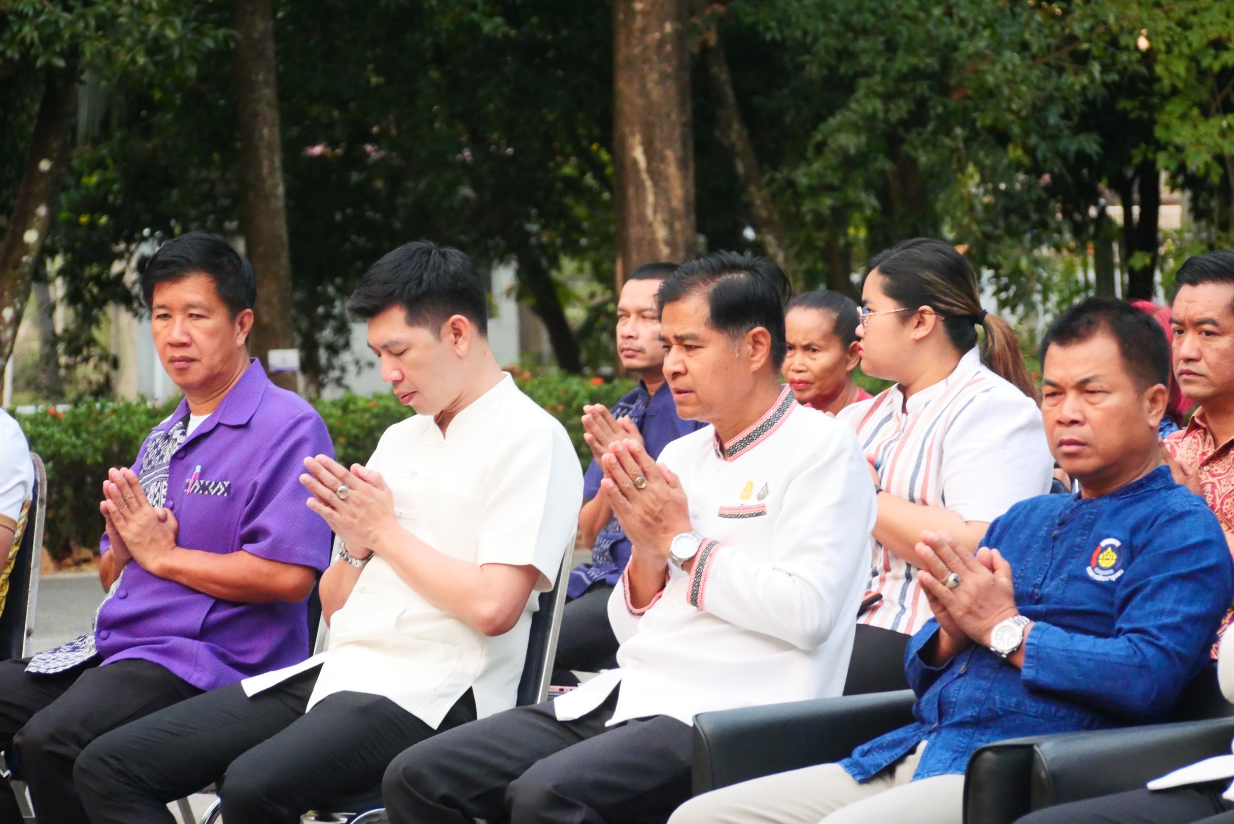 …พช.นครนายก ร่วมพิธีทำบุญอาคารอำนวยการ และหอศิลป์จังหวัดนครนายก ณ ศูนย์ศึกษาและพัฒนาชุมชนนครนายก