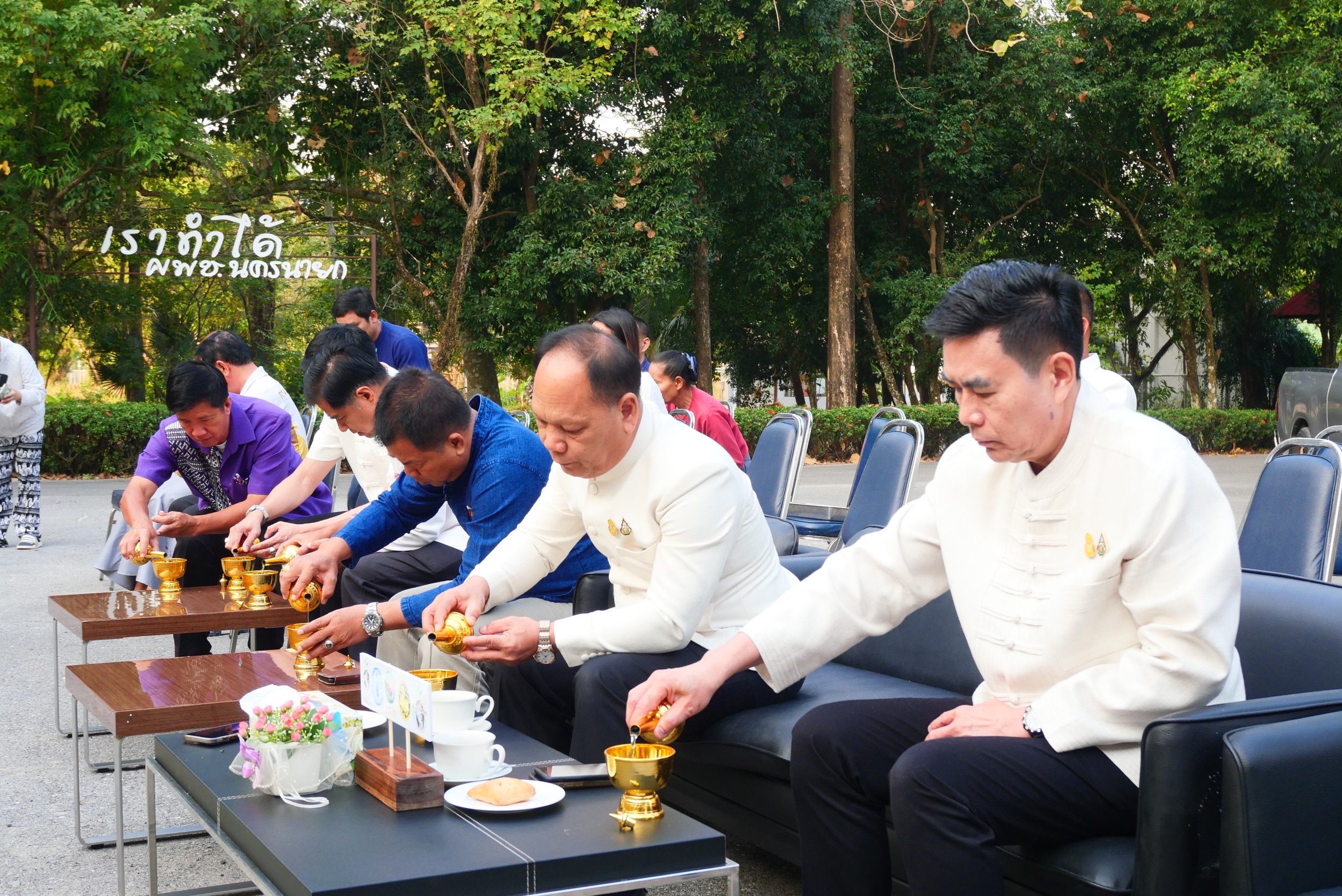 …พช.นครนายก ร่วมพิธีทำบุญอาคารอำนวยการ และหอศิลป์จังหวัดนครนายก ณ ศูนย์ศึกษาและพัฒนาชุมชนนครนายก