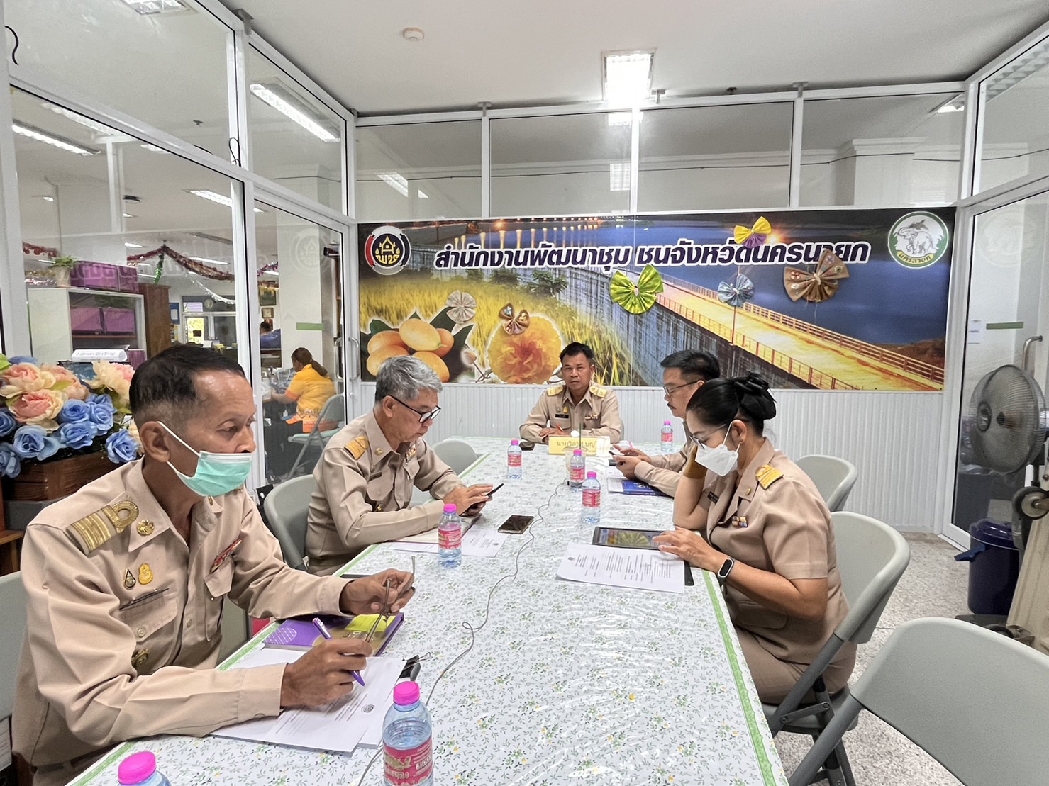 … พช.นครนายก ร่วมการประชุมกรมการพัฒนาชุมชน ครั้งที่ 1/2567 ผ่านระบบวิดีทัศน์ทางไกล (Video Conference) และระบบ TV พช.