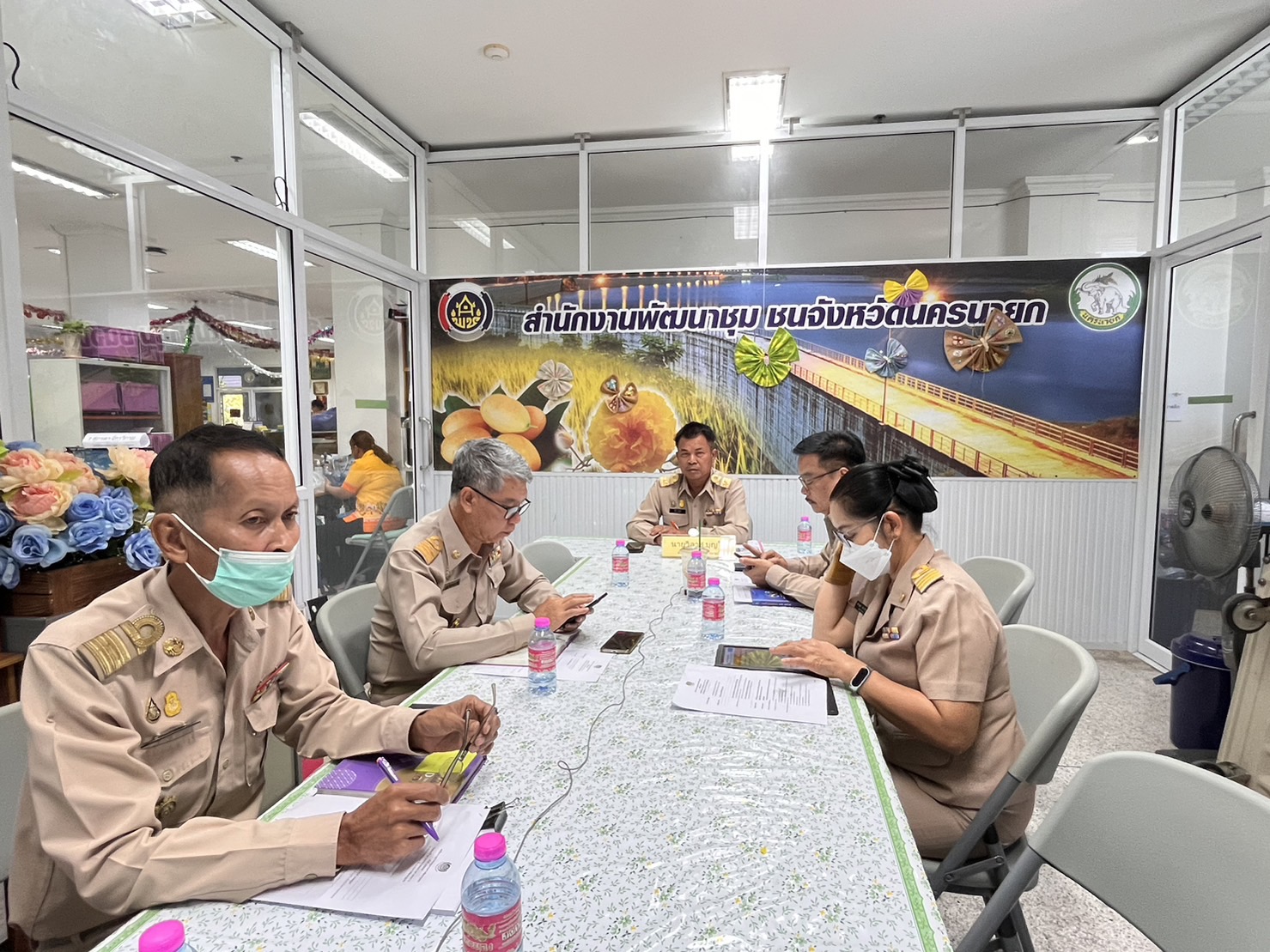 … พช.นครนายก ร่วมการประชุมกรมการพัฒนาชุมชน ครั้งที่ 1/2567 ผ่านระบบวิดีทัศน์ทางไกล (Video Conference) และระบบ TV พช.