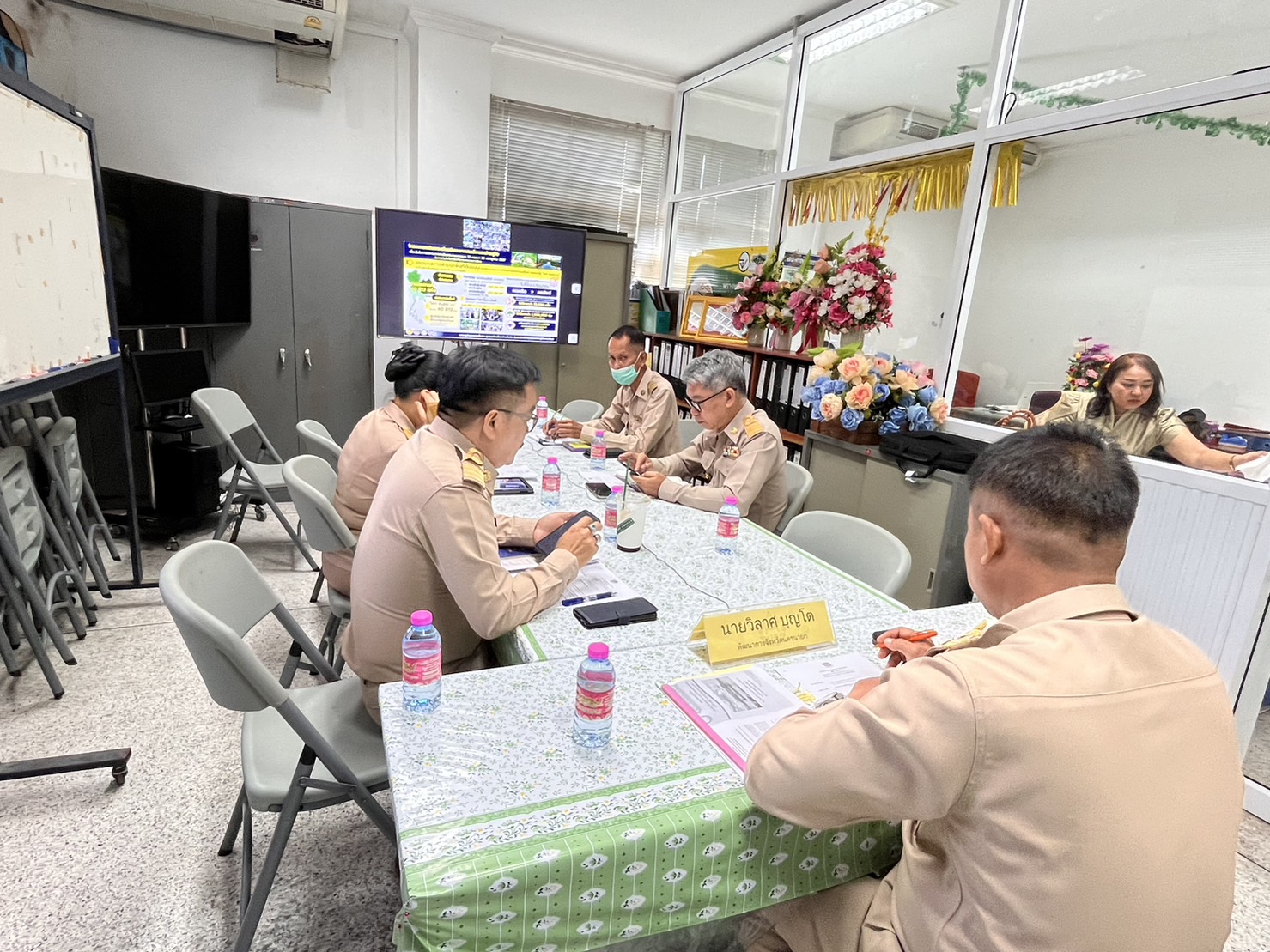 … พช.นครนายก ร่วมการประชุมกรมการพัฒนาชุมชน ครั้งที่ 1/2567 ผ่านระบบวิดีทัศน์ทางไกล (Video Conference) และระบบ TV พช.