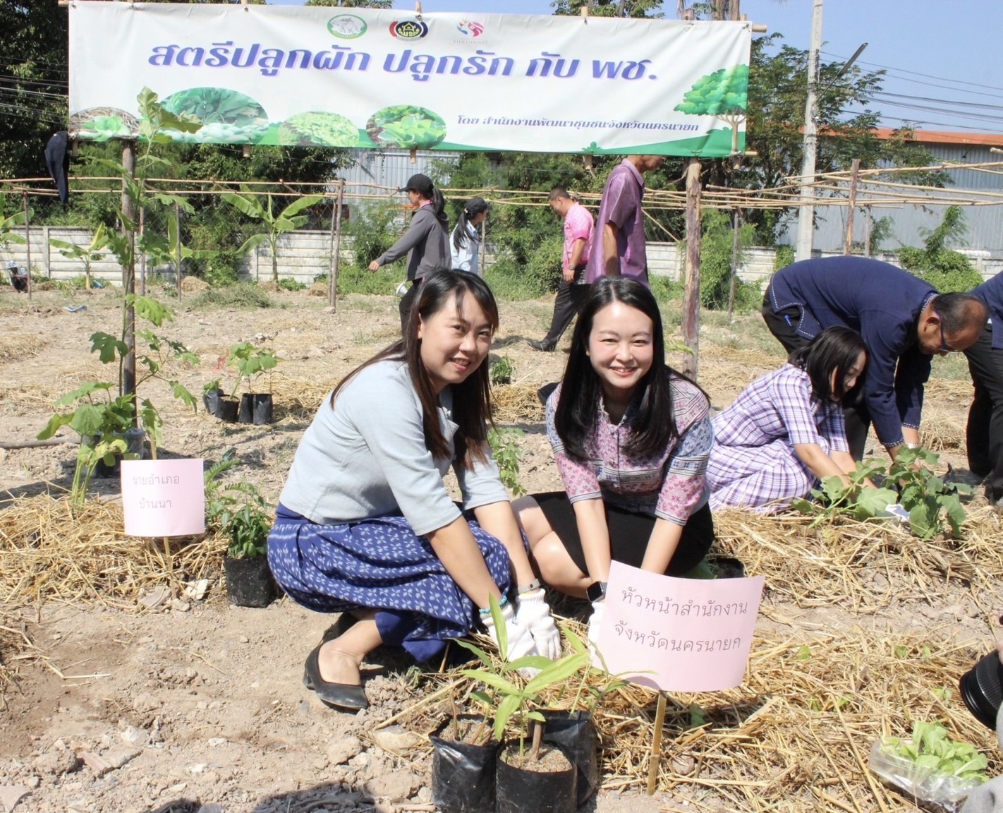 …พช.นครนายก จัดกิจกรรมโครงการ “สตรีแบ่งสรร ปันรัก ปลูกพืช ปลูกผัก ปลูกรัก กับ พช.”
