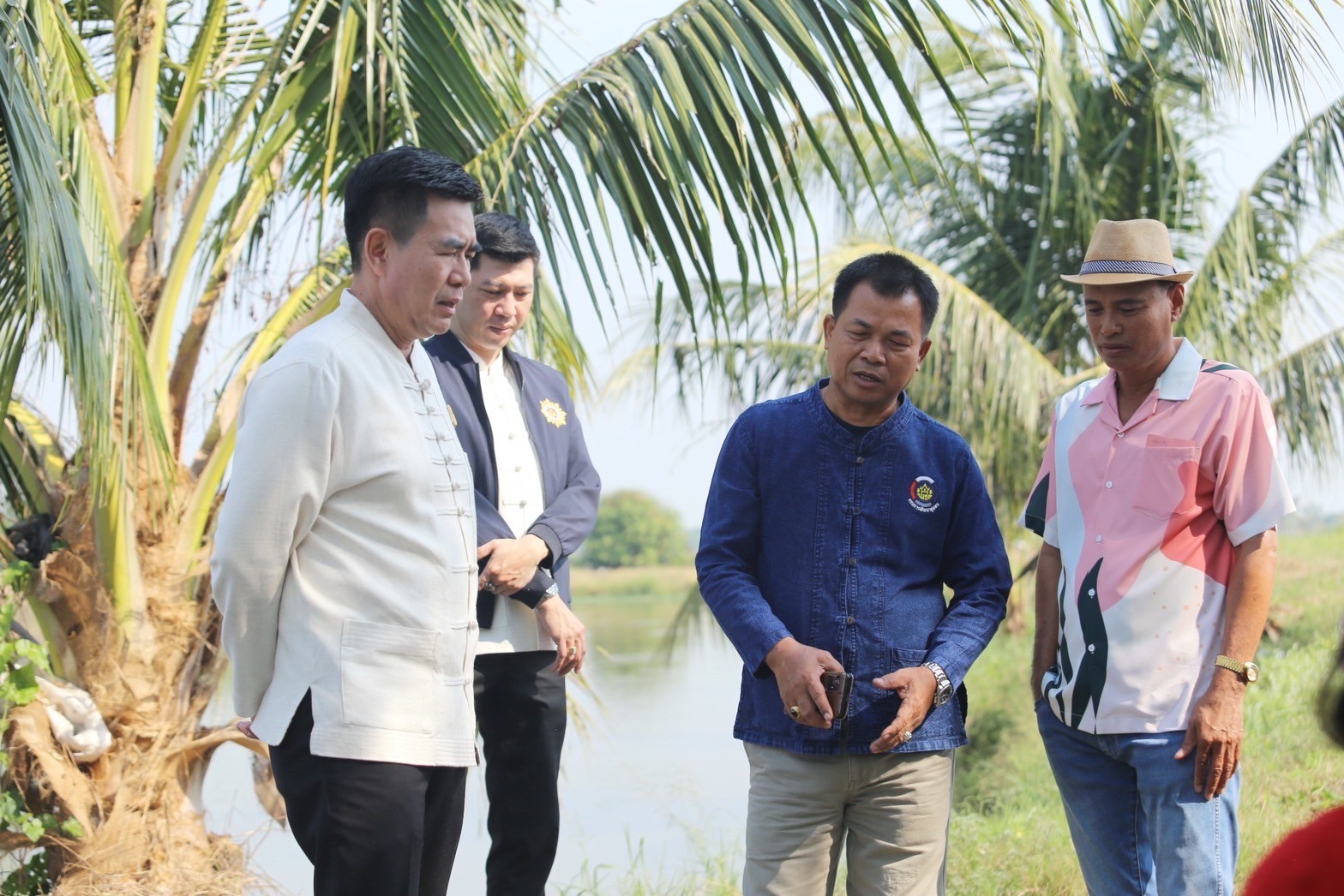 พช.นครนายก ร่วมสำรวจพื้นที่โครงการต่อยอดพื้นที่ทฤษฎีใหม่เพื่อพัฒนาคุณภาพชีวิตและยกระดับเศรษฐกิจฐานรากด้วยโมเดลเศรษฐกิจใหม่