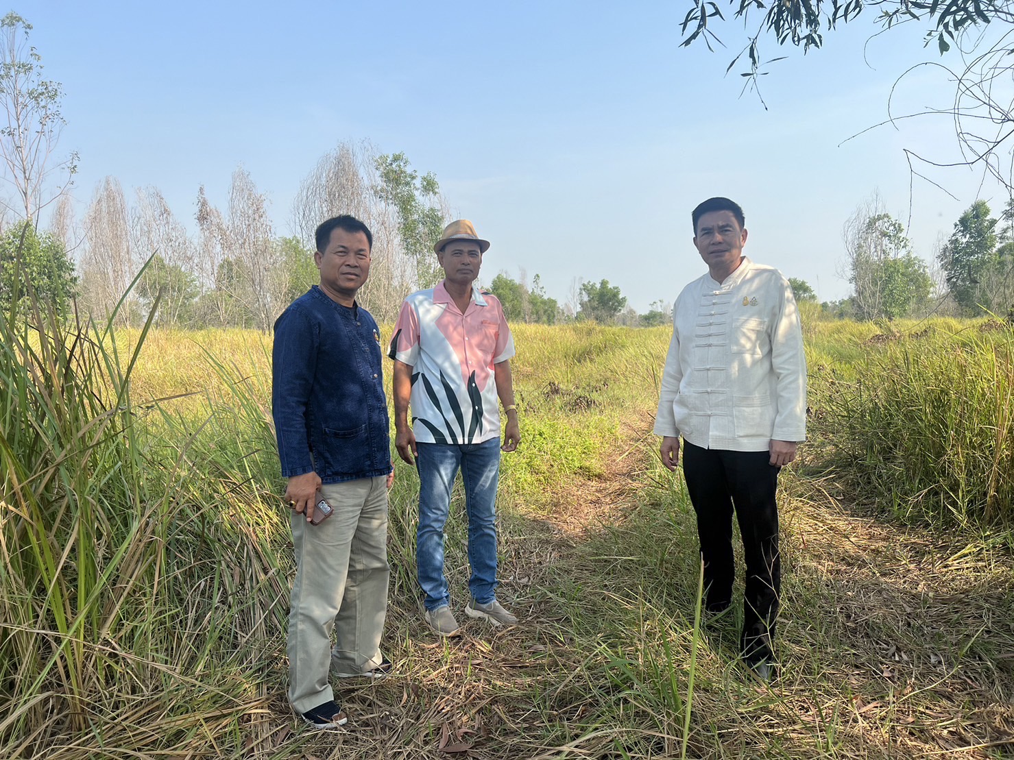 พช.นครนายก ร่วมสำรวจพื้นที่โครงการต่อยอดพื้นที่ทฤษฎีใหม่เพื่อพัฒนาคุณภาพชีวิตและยกระดับเศรษฐกิจฐานรากด้วยโมเดลเศรษฐกิจใหม่