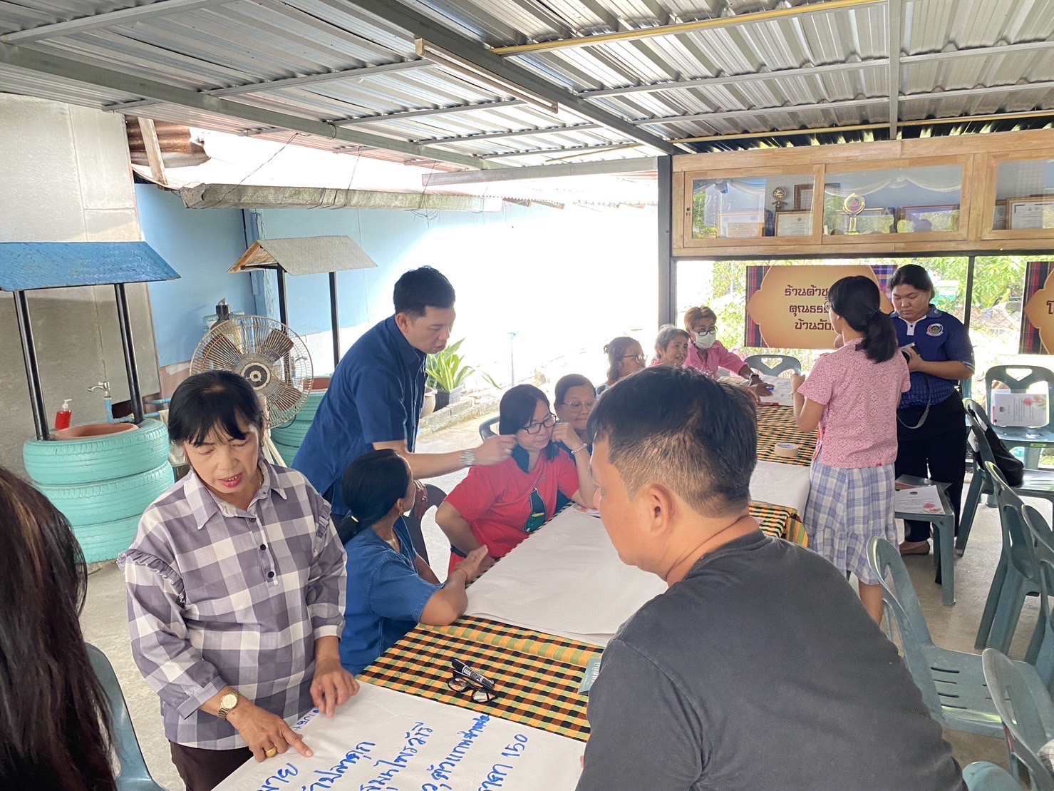 พช.นครนายก ร่วมกิจกรรมส่งเสริมการเรียนรู้ที่นักท่องเที่ยวลงมือปฏิบัติ (D-HOPE)