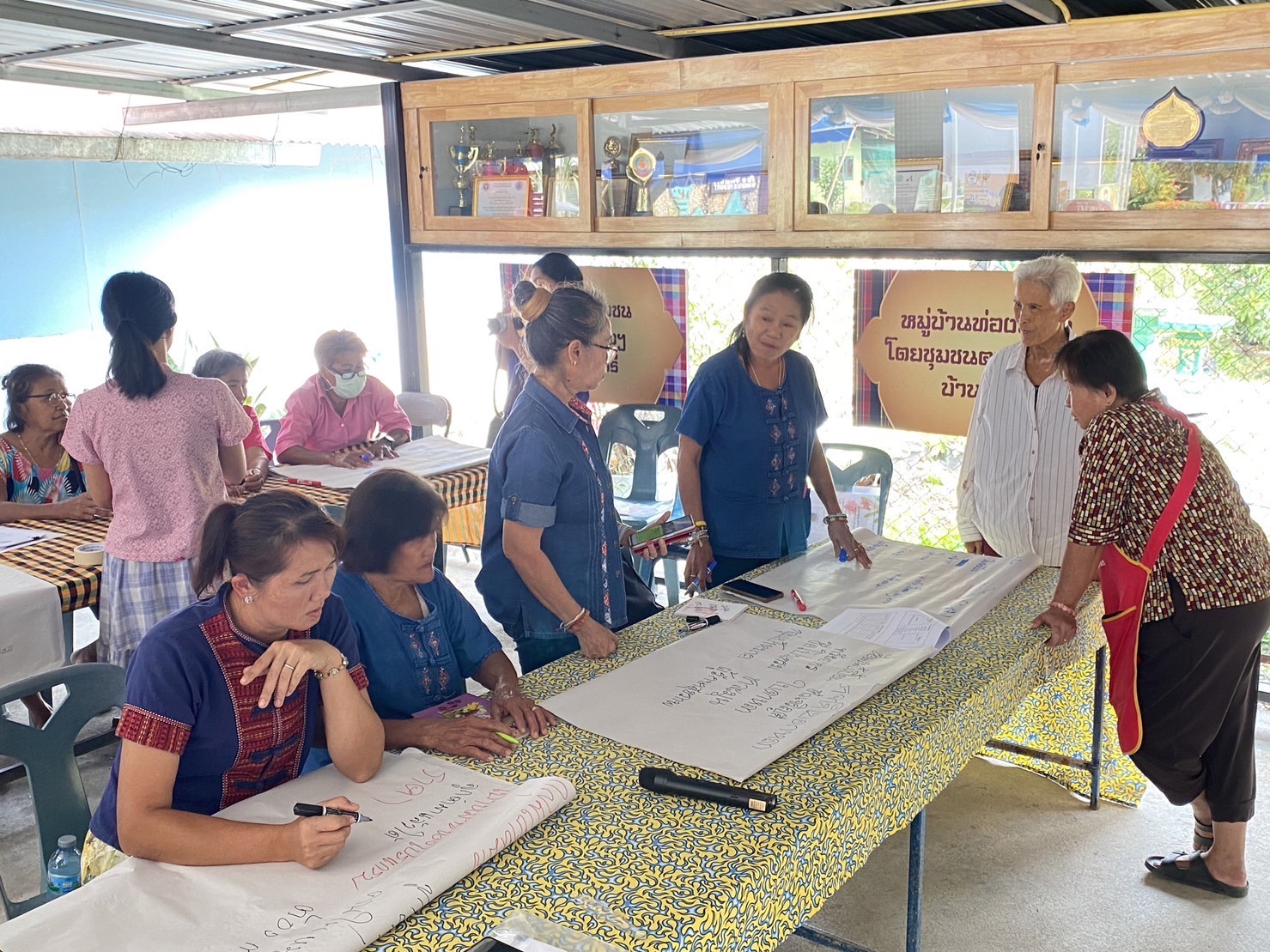 พช.นครนายก ร่วมกิจกรรมส่งเสริมการเรียนรู้ที่นักท่องเที่ยวลงมือปฏิบัติ (D-HOPE)