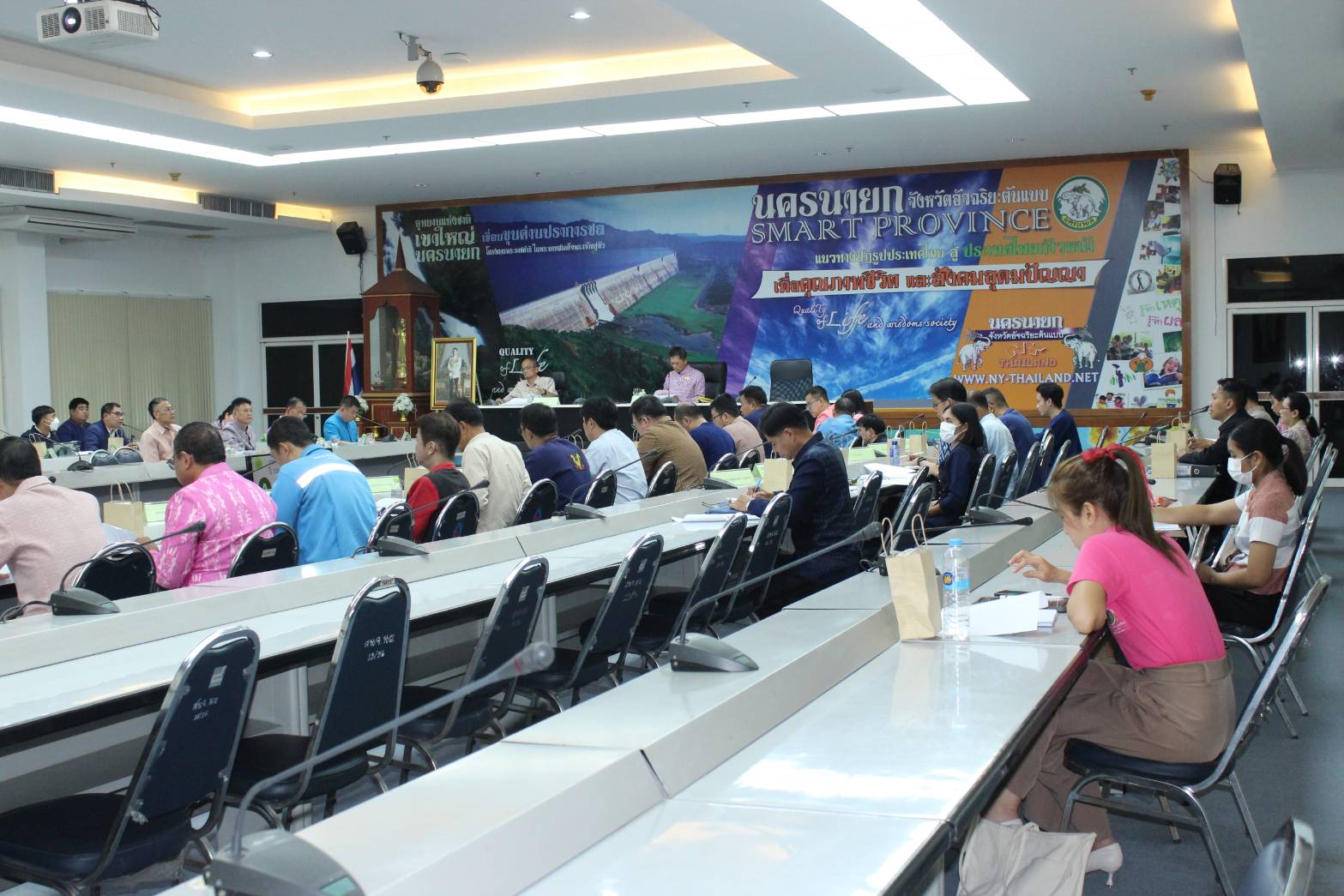 …พช.นครนายก ร่วมประชุมการตรวจราชการของผู้ตรวจราชการกระทรวงมหาดไทย เขตตรวจราชการที่ 9