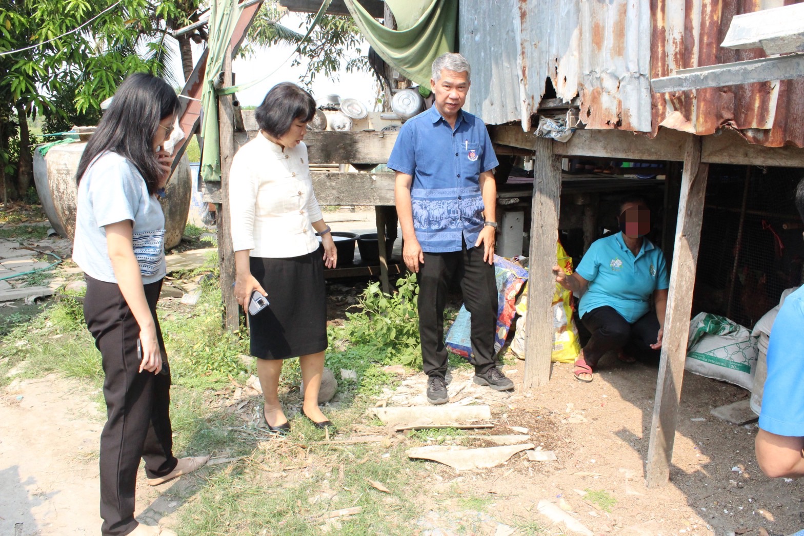 …พช.นครนายก ลงพื้นที่ร่วมกับ พช.เมืองนครนายกเยี่ยมเยียนครัวเรือนในระบบ TPMAP พื้นที่ตำบลบ้านใหญ่