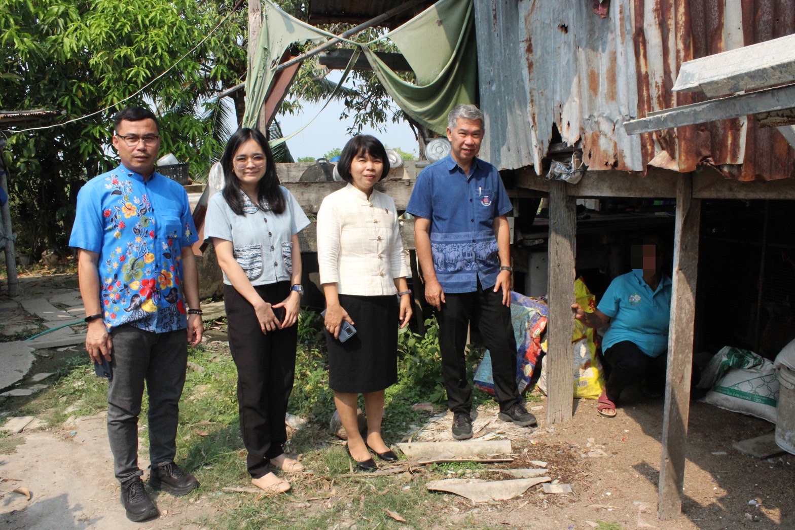 …พช.นครนายก ลงพื้นที่ร่วมกับ พช.เมืองนครนายกเยี่ยมเยียนครัวเรือนในระบบ TPMAP พื้นที่ตำบลบ้านใหญ่