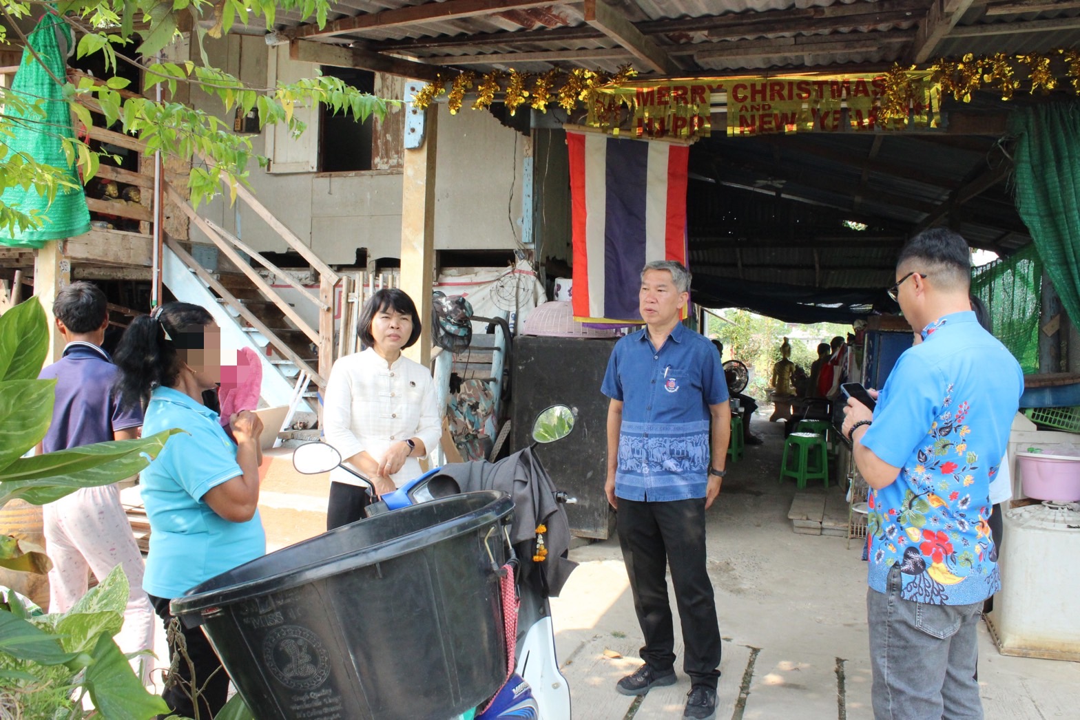 …พช.นครนายก ลงพื้นที่ร่วมกับ พช.เมืองนครนายกเยี่ยมเยียนครัวเรือนในระบบ TPMAP พื้นที่ตำบลบ้านใหญ่