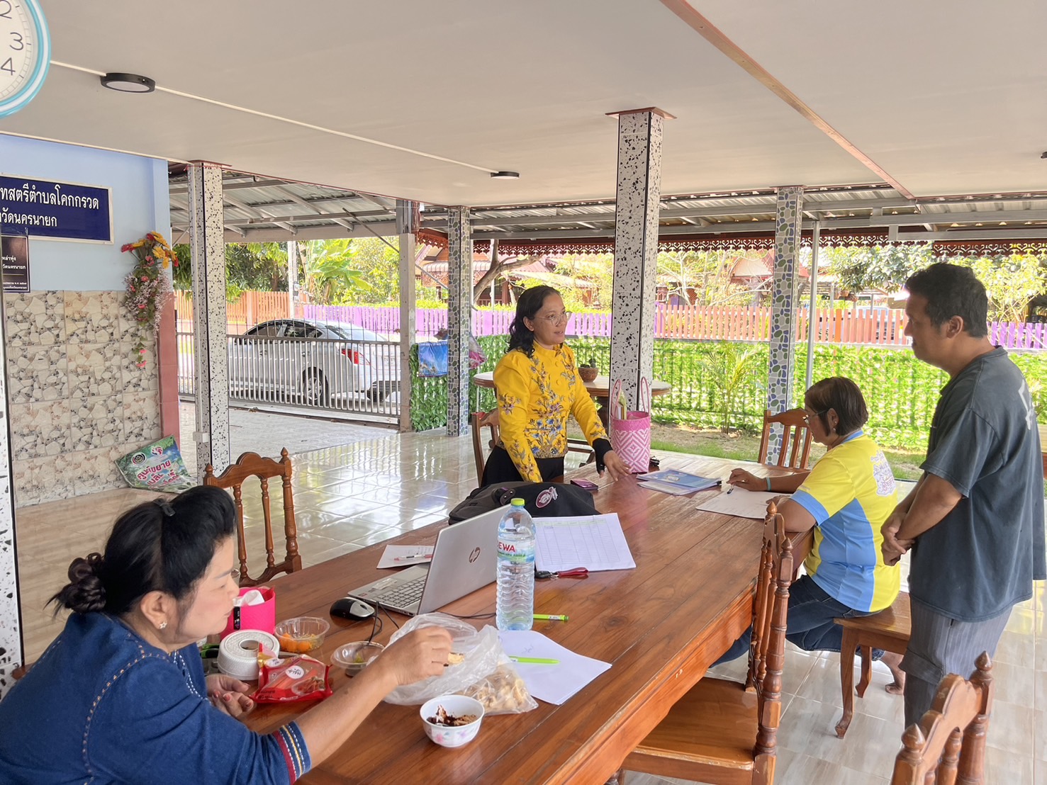 …พช.นครนายก ร่วมติดตามความคืบหน้าการถอดบทเรียนโครงการจัดทำสารสนเทศตำบลต้นแบบเพื่อพัฒนาคุณภาพชีวิต ตำบลโคกกรวด อำเภอปากพลี ประจำปีงบประมาณ พ.ศ.2567