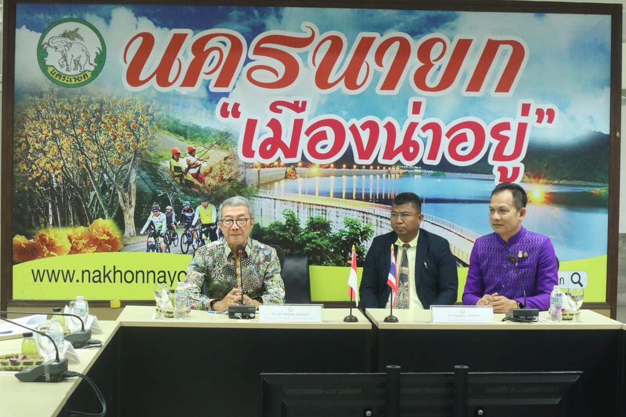 …พช.นครนายก ร่วมต้อนรับ ฯพณฯ ท่านระห์หมัด บูดีมัน เอกอัครราชทูตสาธารณรัฐอินโดนีเซีย ประจำประเทศไทย