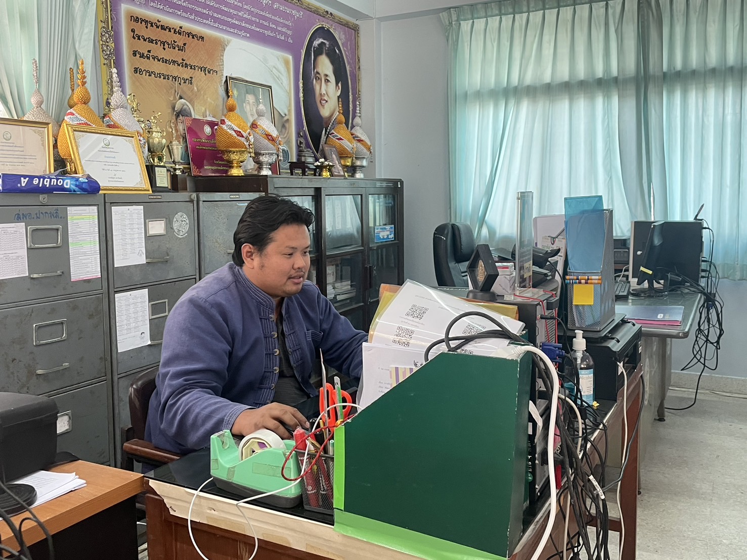 …พช.นครนายก ดำเนินการสำรวจข้อมูลเครื่องคอมพิวเตอร์และข้อมูลตรวจสอบสิทธิ์ผู้ใช้งานอินเทอร์เน็ต ประจำปี พ.ศ. 2567 อำเภอปากพลี