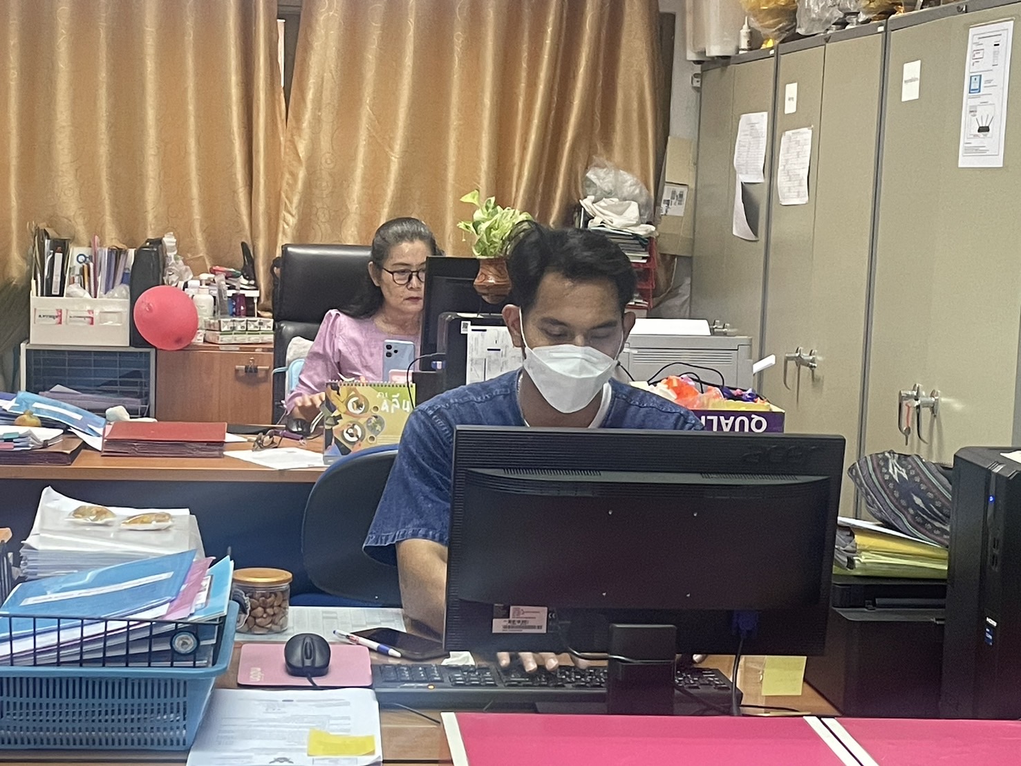 …พช.นครนายก ดำเนินการสำรวจข้อมูลเครื่องคอมพิวเตอร์และข้อมูลตรวจสอบสิทธิ์ผู้ใช้งานอินเทอร์เน็ต ประจำปี พ.ศ. 2567 อำเภอองครักษ์