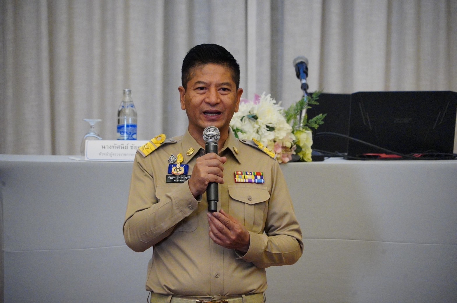 …พช. นครนายก ร่วมอบรมโครงการพัฒนาบุคลากรเพื่อเสริมสร้างภาพลักษณ์และสร้างเครือข่ายการประชาสัมพันธ์องค์กร