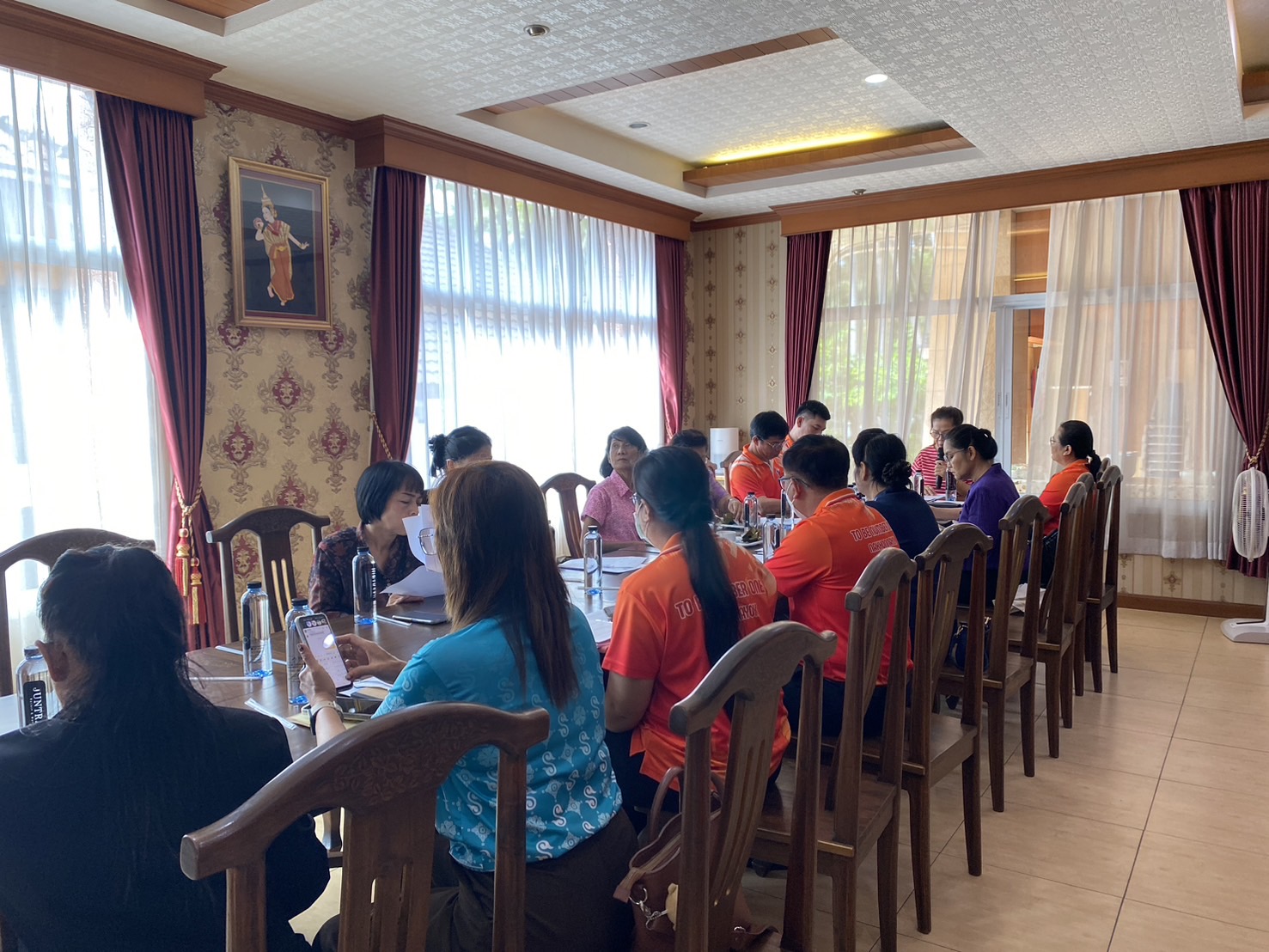 …พช.นครนายก ประชุมคณะกรรมการพัฒนาสตรีจังหวัดนครนายก (กพสจ.) ครั้งที่ 1 /2567 เพื่อเตรียมความพร้อมการจัดงานวันสตรีสากล ประจำปี 2567