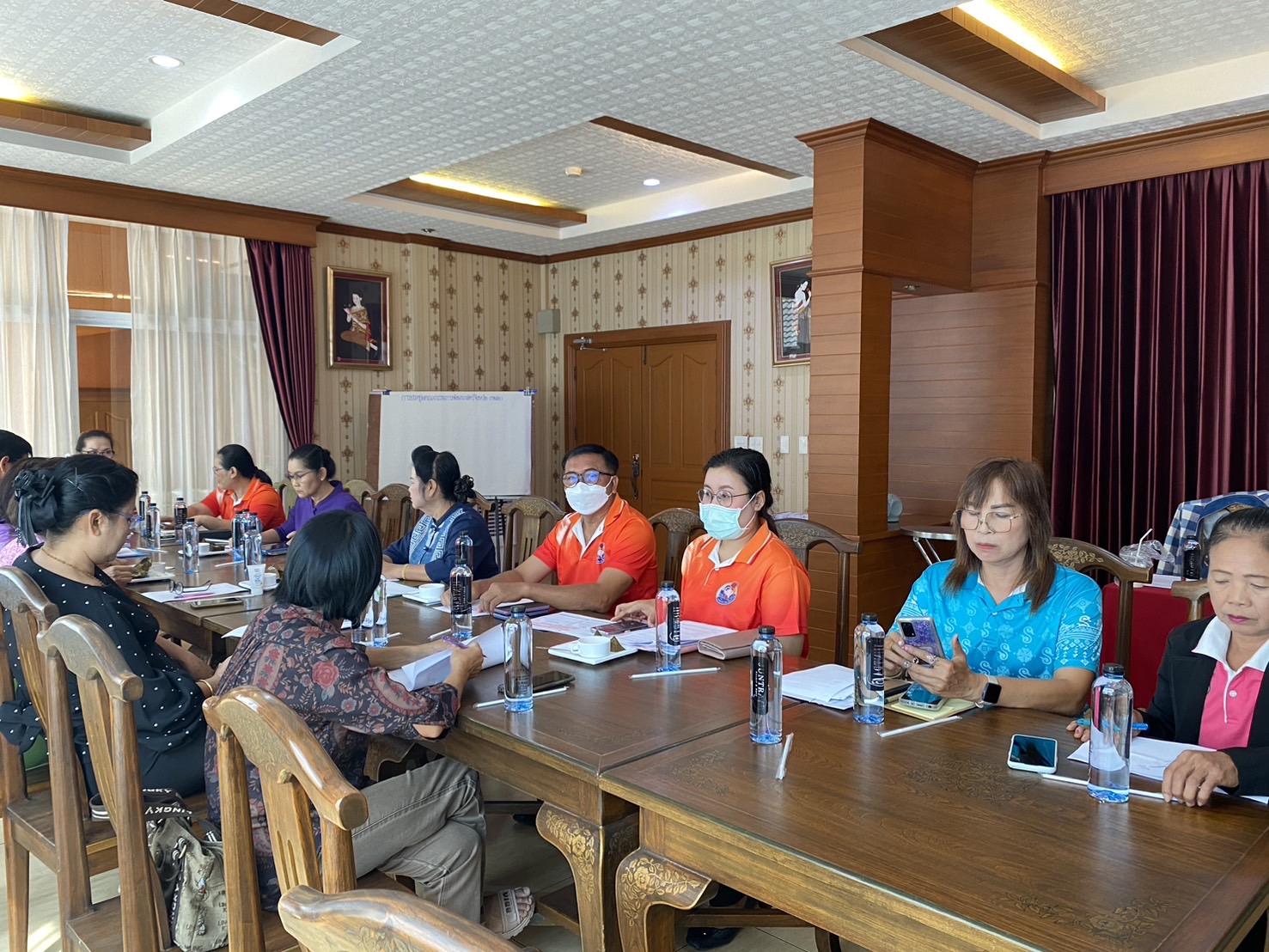 …พช.นครนายก ประชุมคณะกรรมการพัฒนาสตรีจังหวัดนครนายก (กพสจ.) ครั้งที่ 1 /2567 เพื่อเตรียมความพร้อมการจัดงานวันสตรีสากล ประจำปี 2567