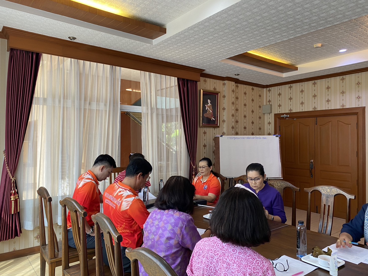 …พช.นครนายก ประชุมคณะกรรมการพัฒนาสตรีจังหวัดนครนายก (กพสจ.) ครั้งที่ 1 /2567 เพื่อเตรียมความพร้อมการจัดงานวันสตรีสากล ประจำปี 2567