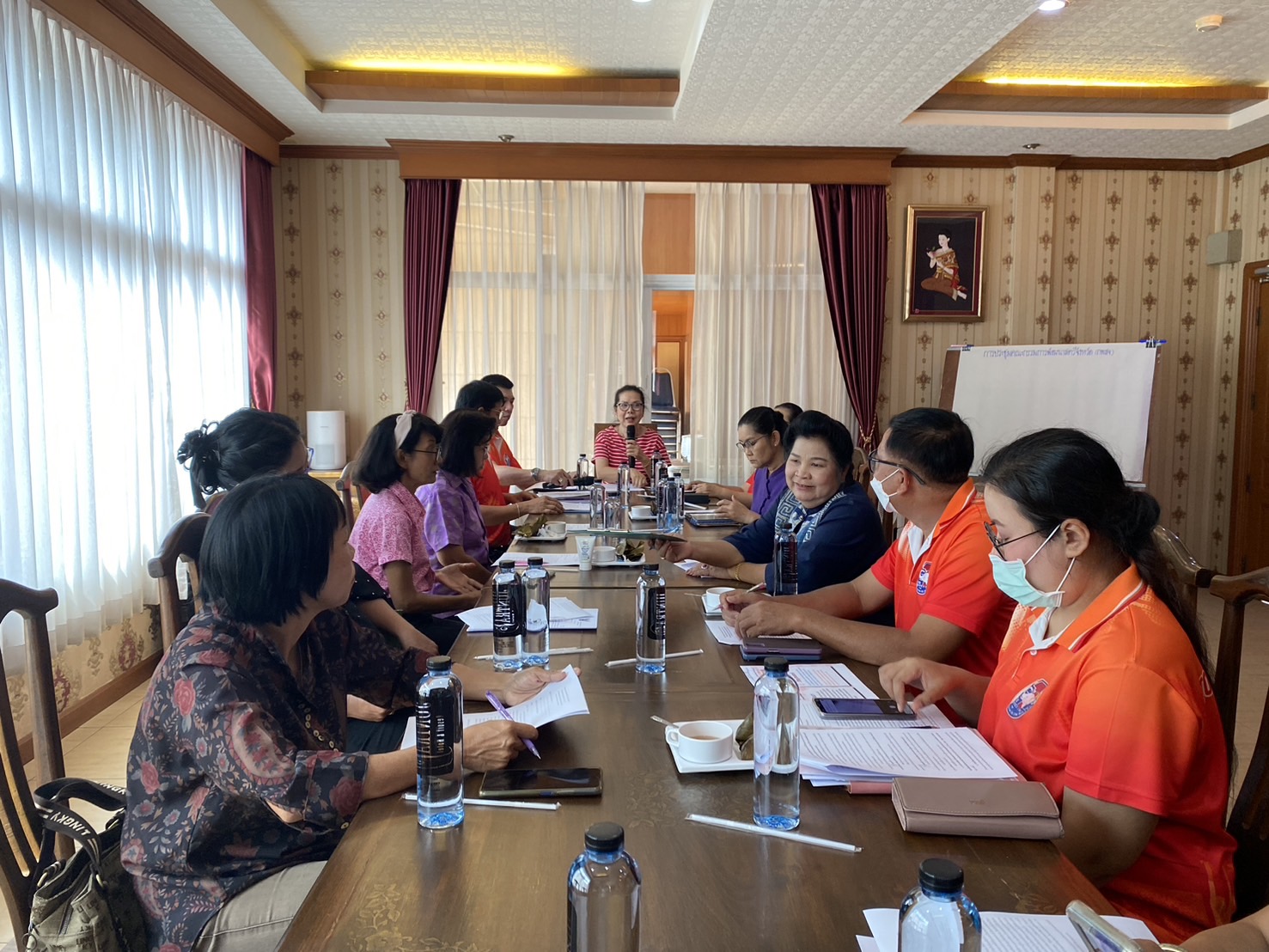 …พช.นครนายก ประชุมคณะกรรมการพัฒนาสตรีจังหวัดนครนายก (กพสจ.) ครั้งที่ 1 /2567 เพื่อเตรียมความพร้อมการจัดงานวันสตรีสากล ประจำปี 2567