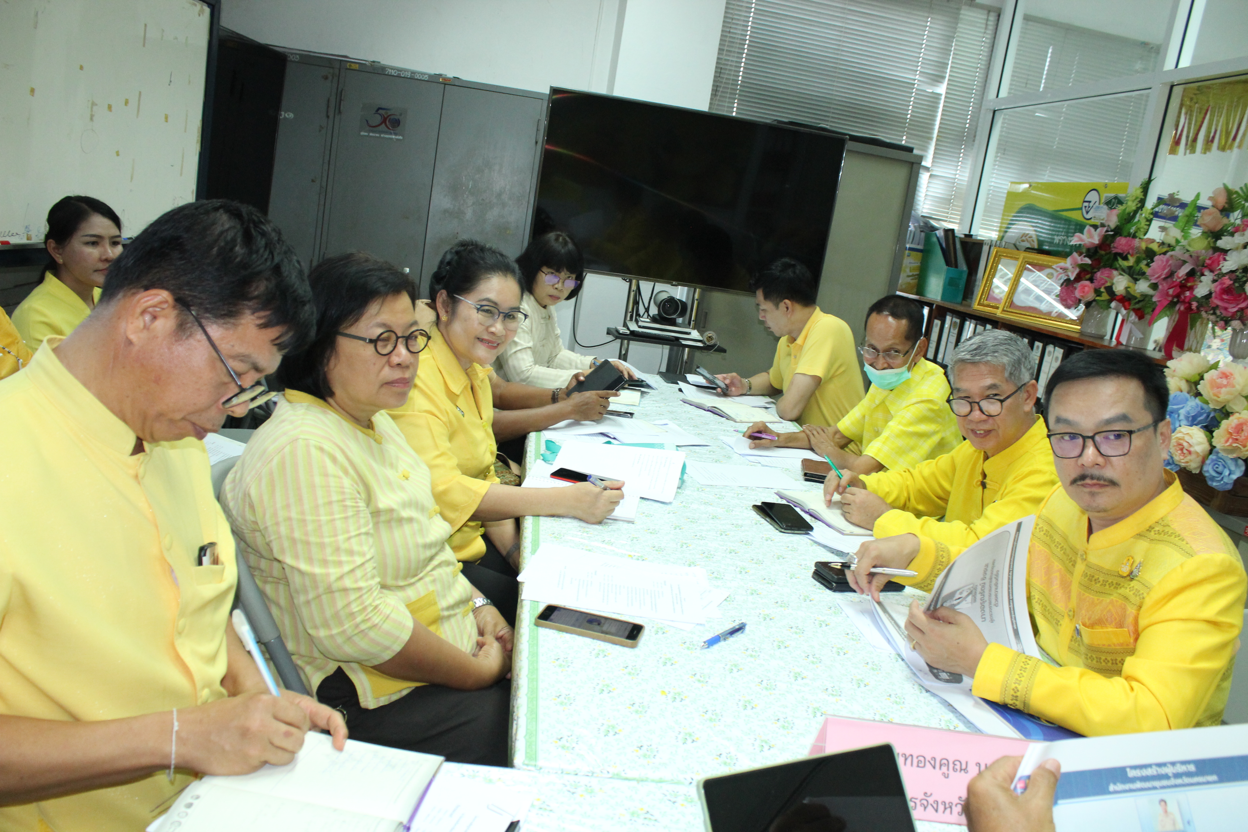 …พช.นครนายก ประชุมเตรียมความพร้อมรับการติดตามงานของผู้ตรวจราชการกรมการพัฒนาชุมชน