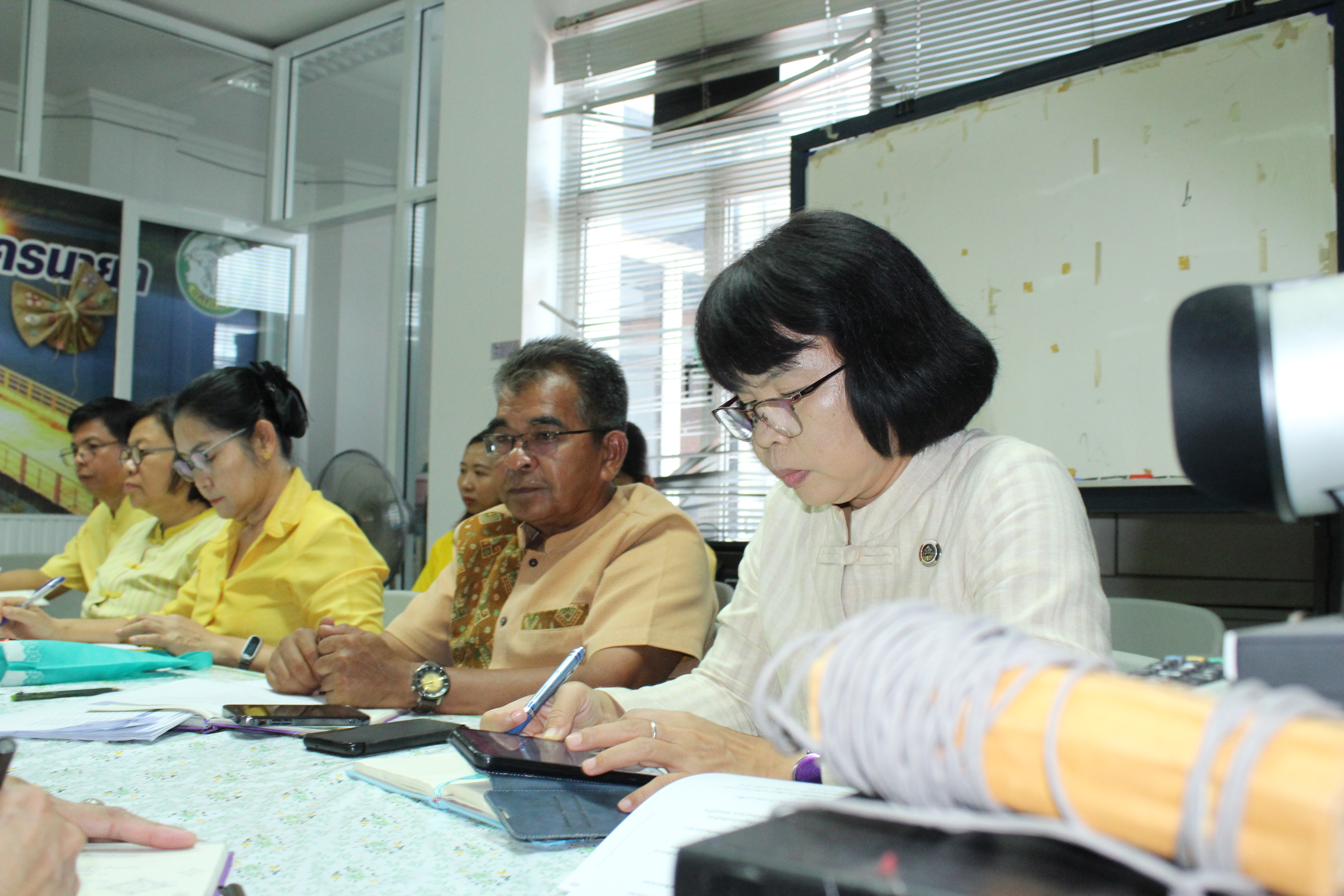 …พช.นครนายก ประชุมเตรียมความพร้อมรับการติดตามงานของผู้ตรวจราชการกรมการพัฒนาชุมชน