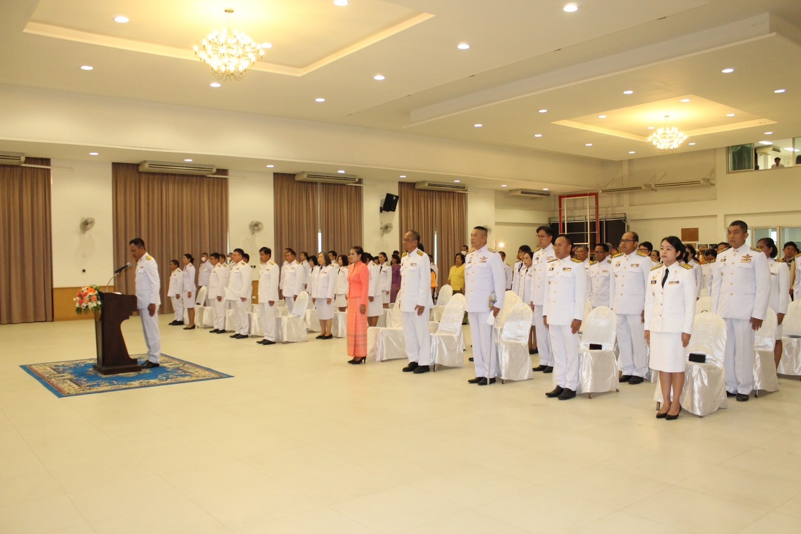 พิธีมอบลายผ้าพระราชทาน “ผ้าลายสิริวชิราภรณ์” “ผ้าลายชบาปัตตานี” และเครื่องหมายรับรองสินค้าแฟชั่นและหัตถกรรมพระราชทาน “Sustainable Fashion : แฟชั่นแห่งความยั่งยืน”