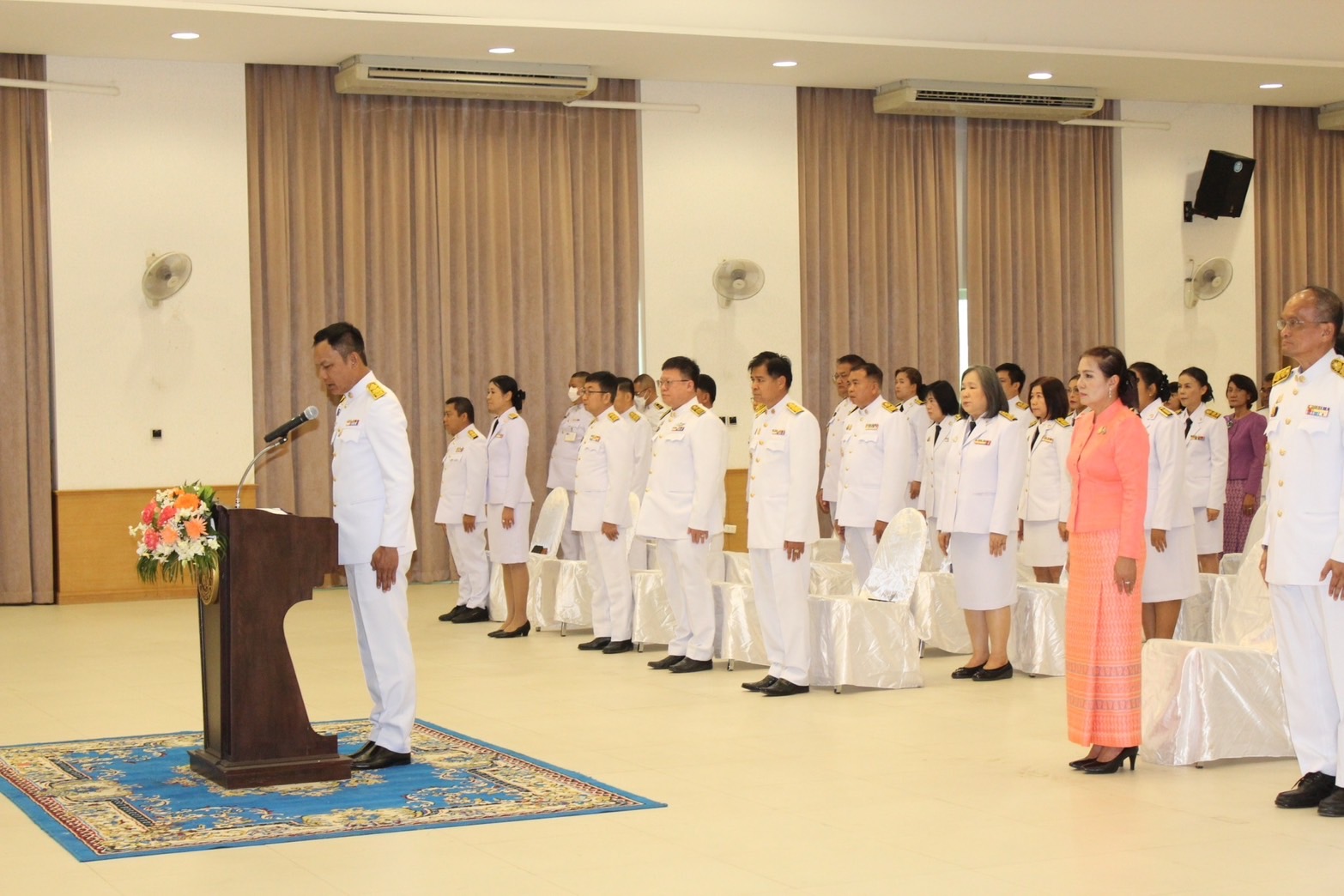 พิธีมอบลายผ้าพระราชทาน “ผ้าลายสิริวชิราภรณ์” “ผ้าลายชบาปัตตานี” และเครื่องหมายรับรองสินค้าแฟชั่นและหัตถกรรมพระราชทาน “Sustainable Fashion : แฟชั่นแห่งความยั่งยืน”