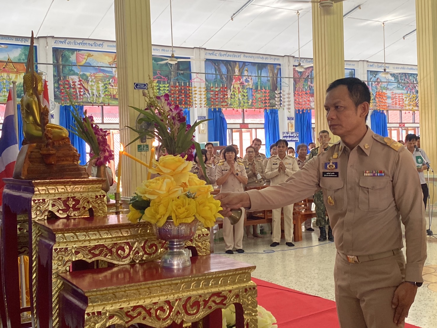 …พช.นครนายกร่วมโครงการ “หน่วยบำบัดทุกข์ บำรุงสุข สร้างรอยยิ้มและความปรองดองสมานฉันท์ให้ประชาชน จังหวัดนครนายก”