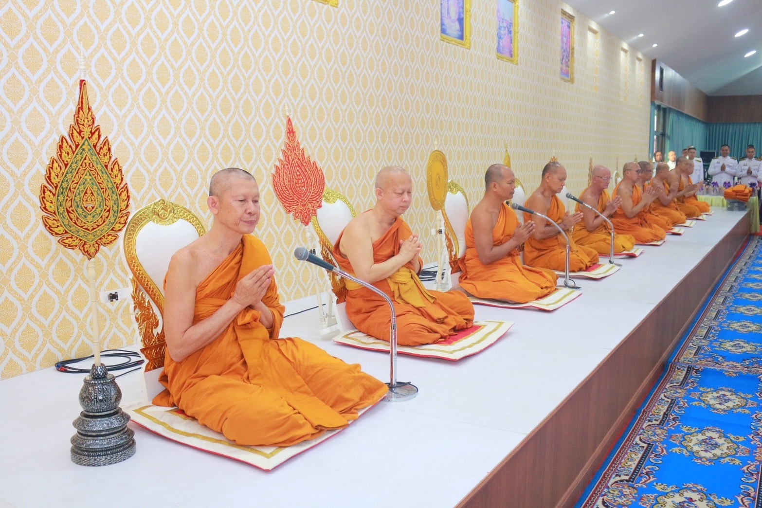 …พช.นครนายก ร่วมพิธีพระพุทธมนต์และทำบุญตักบาตรเพื่อถวายเป็นพระราชกุศลแด่ สมเด็จพระกนิษฐาธิราชเจ้า กรมสมเด็จพระเทพรัตนราชสุดาฯ สยามบรมราชกุมารี เนื่องในโอกาสวันคล้ายวันพระราชสมภพ 2 เมษายน 2567 จังหวัดนครนายก