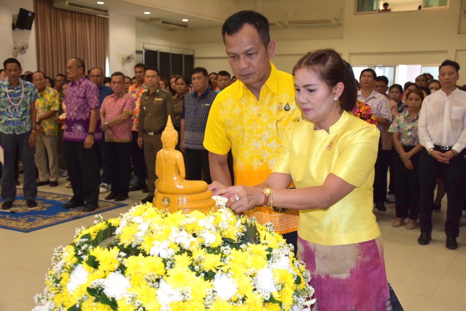 …พช.ร่วมกิจกรรมสืบสานประเพณี “รดน้ำดำหัวผู้ว่าราชการจังหวัดนครนายก” เนื่องในโอกาสเทศกาลสงกรานต์ จังหวัดนครนายก ประจำปี 2567